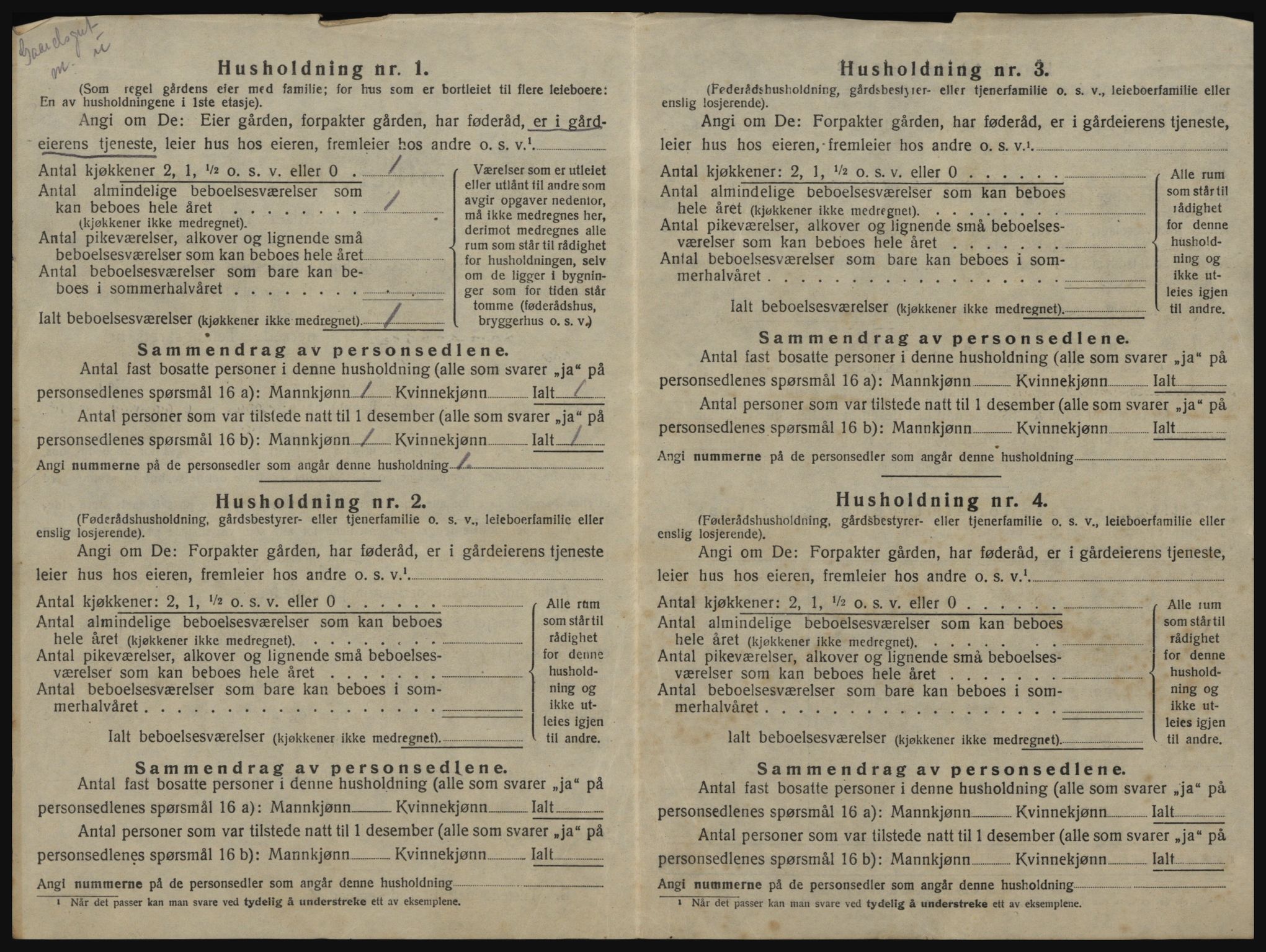 SAO, 1920 census for Øymark, 1920, p. 72