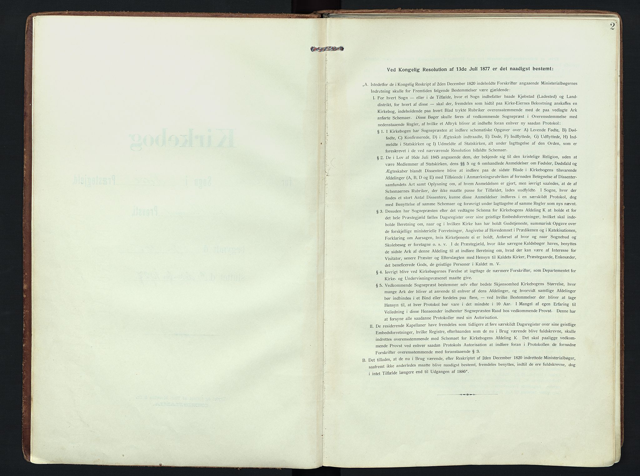 Hobøl prestekontor Kirkebøker, AV/SAO-A-2002/F/Fb/L0002: Parish register (official) no. II 2, 1905-1927, p. 2