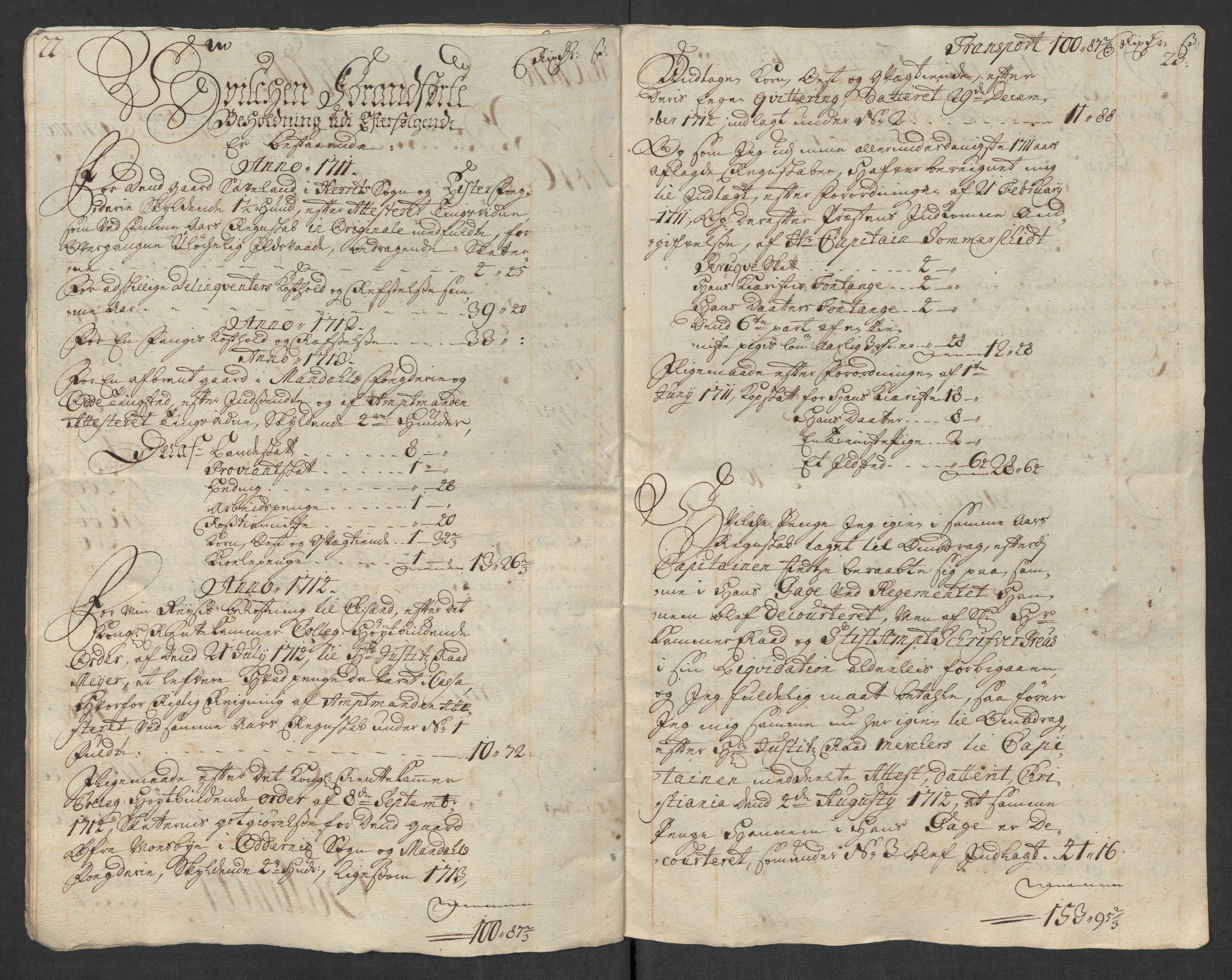 Rentekammeret inntil 1814, Reviderte regnskaper, Fogderegnskap, RA/EA-4092/R43/L2560: Fogderegnskap Lista og Mandal, 1716, p. 15