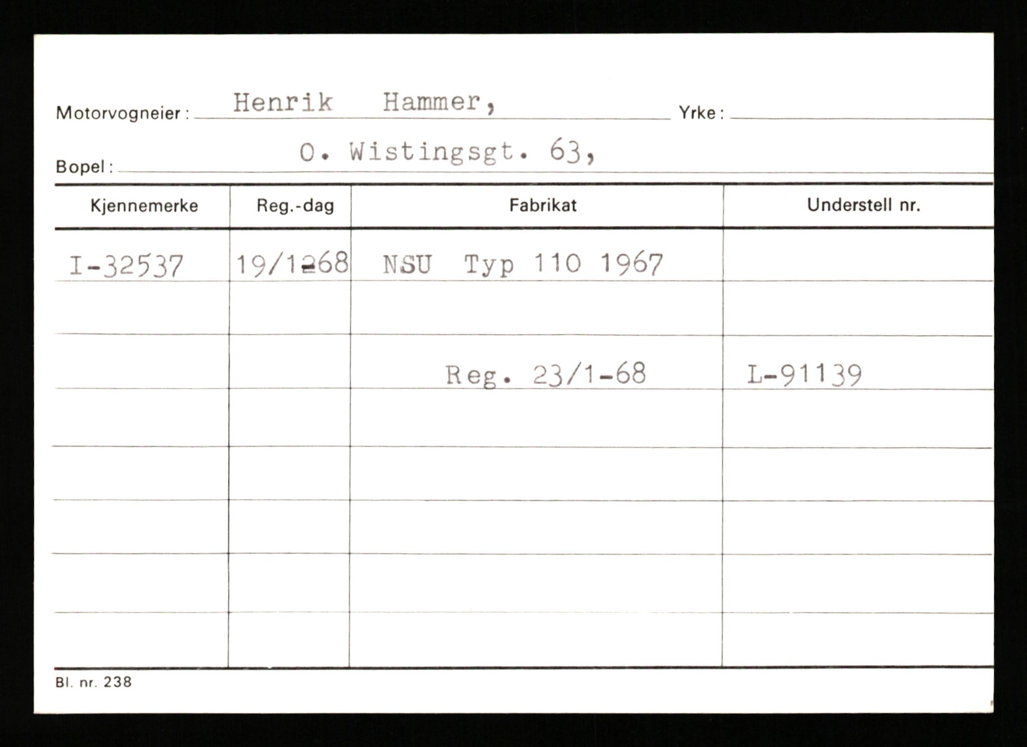 Stavanger trafikkstasjon, AV/SAST-A-101942/0/G/L0005: Registreringsnummer: 23000 - 34245, 1930-1971, p. 2952