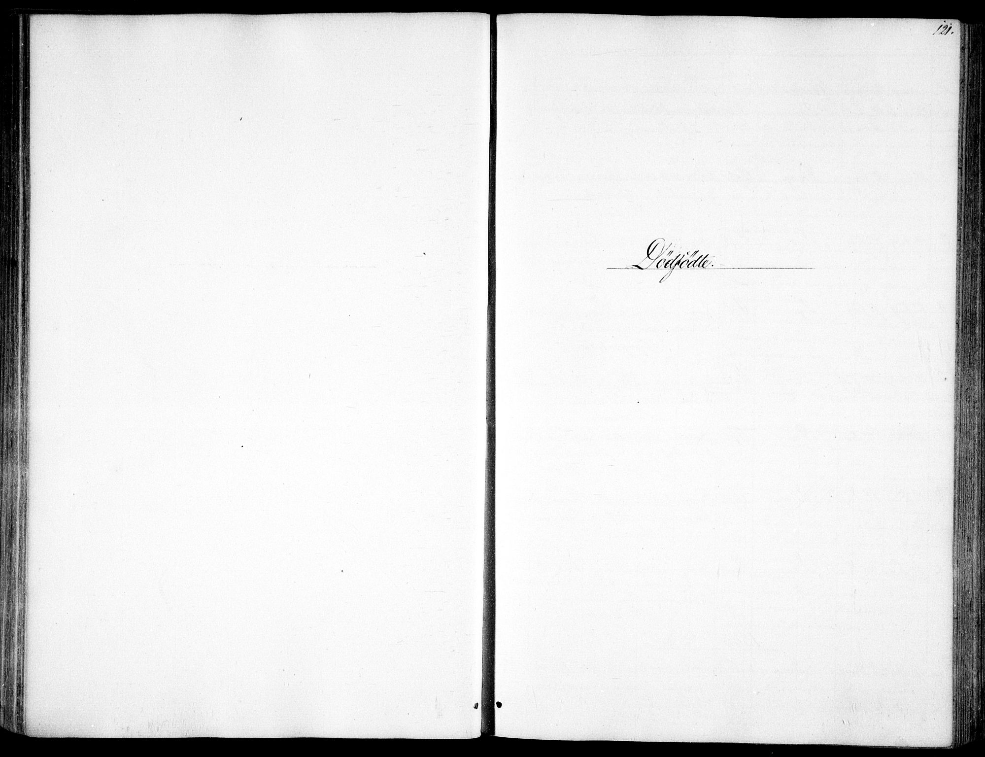 Garnisonsmenigheten Kirkebøker, SAO/A-10846/F/Fa/L0009: Parish register (official) no. 9, 1842-1859, p. 121