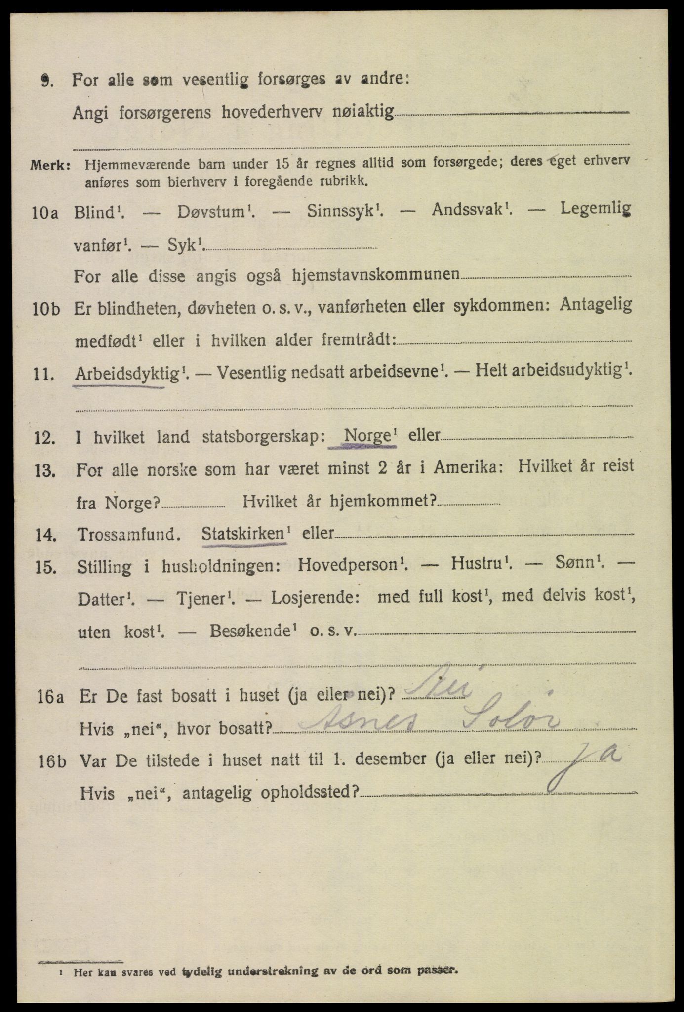 SAH, 1920 census for Åmot, 1920, p. 5846