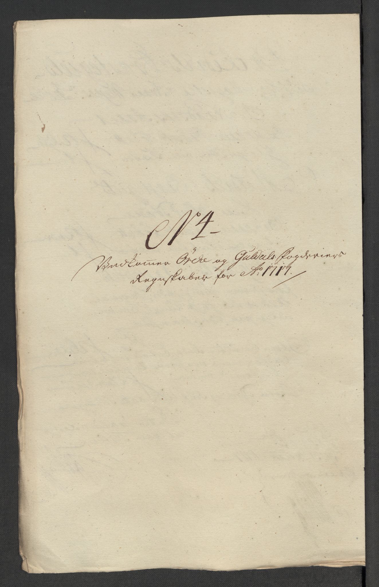 Rentekammeret inntil 1814, Reviderte regnskaper, Fogderegnskap, AV/RA-EA-4092/R60/L3969: Fogderegnskap Orkdal og Gauldal, 1717, p. 125