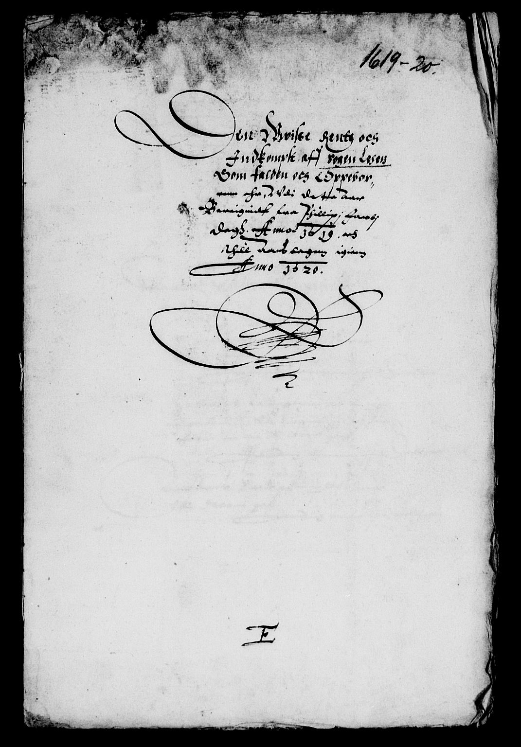 Rentekammeret inntil 1814, Reviderte regnskaper, Lensregnskaper, AV/RA-EA-5023/R/Rb/Rbt/L0028: Bergenhus len, 1615-1620