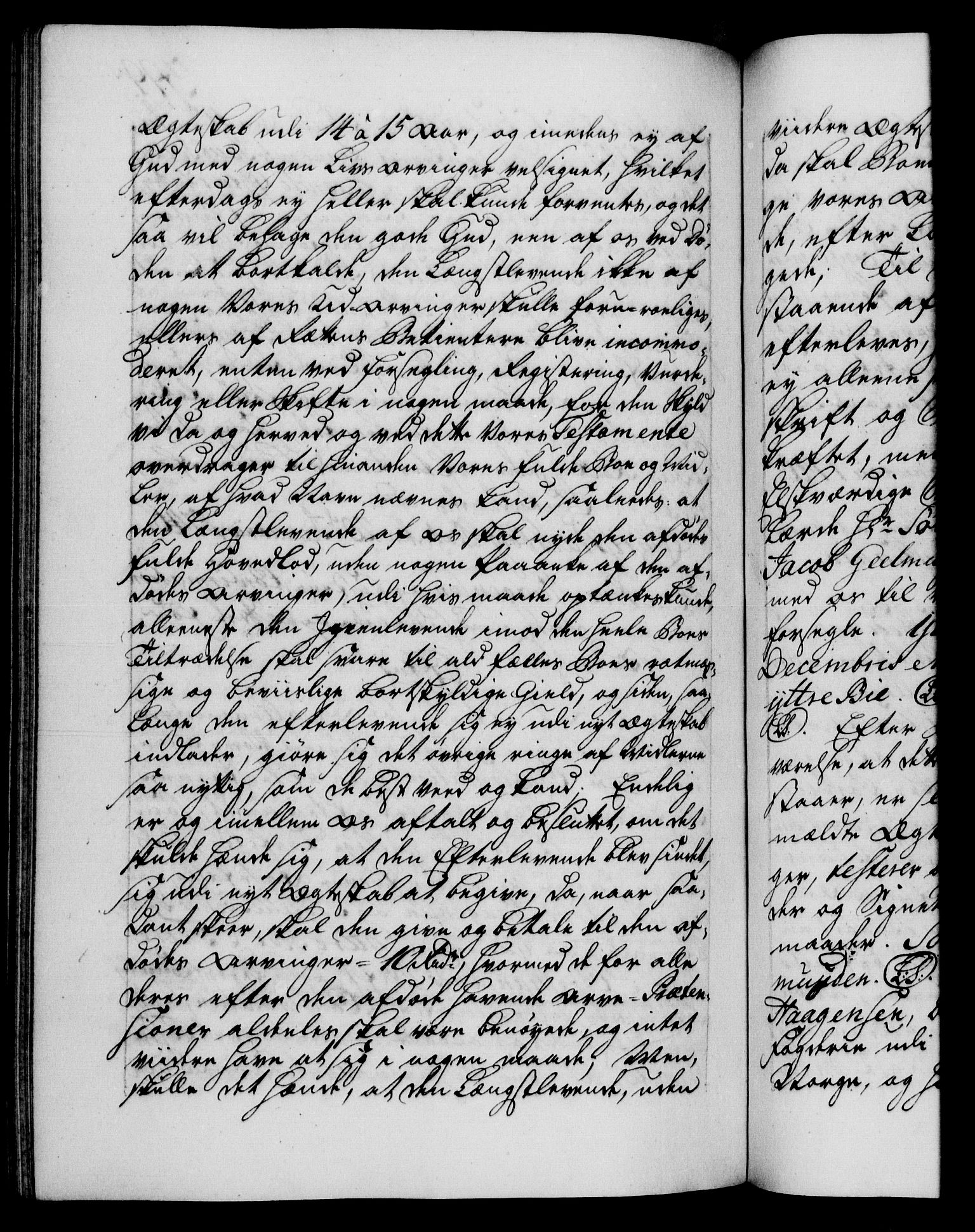 Danske Kanselli 1572-1799, AV/RA-EA-3023/F/Fc/Fca/Fcaa/L0034: Norske registre, 1745-1746, p. 399b