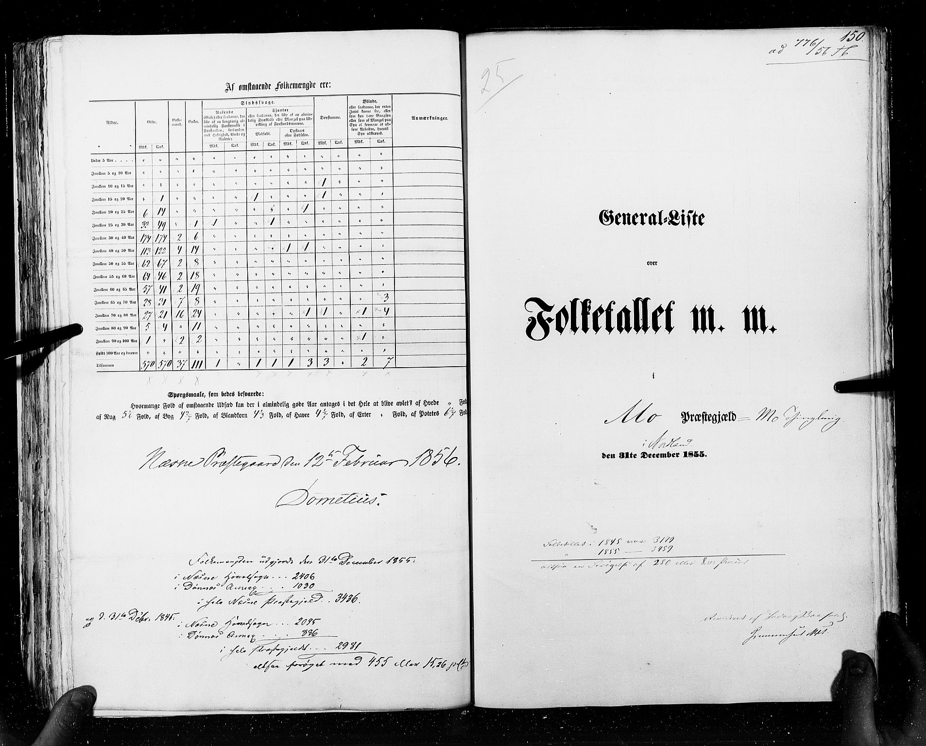 RA, Census 1855, vol. 6A: Nordre Trondhjem amt og Nordland amt, 1855, p. 150