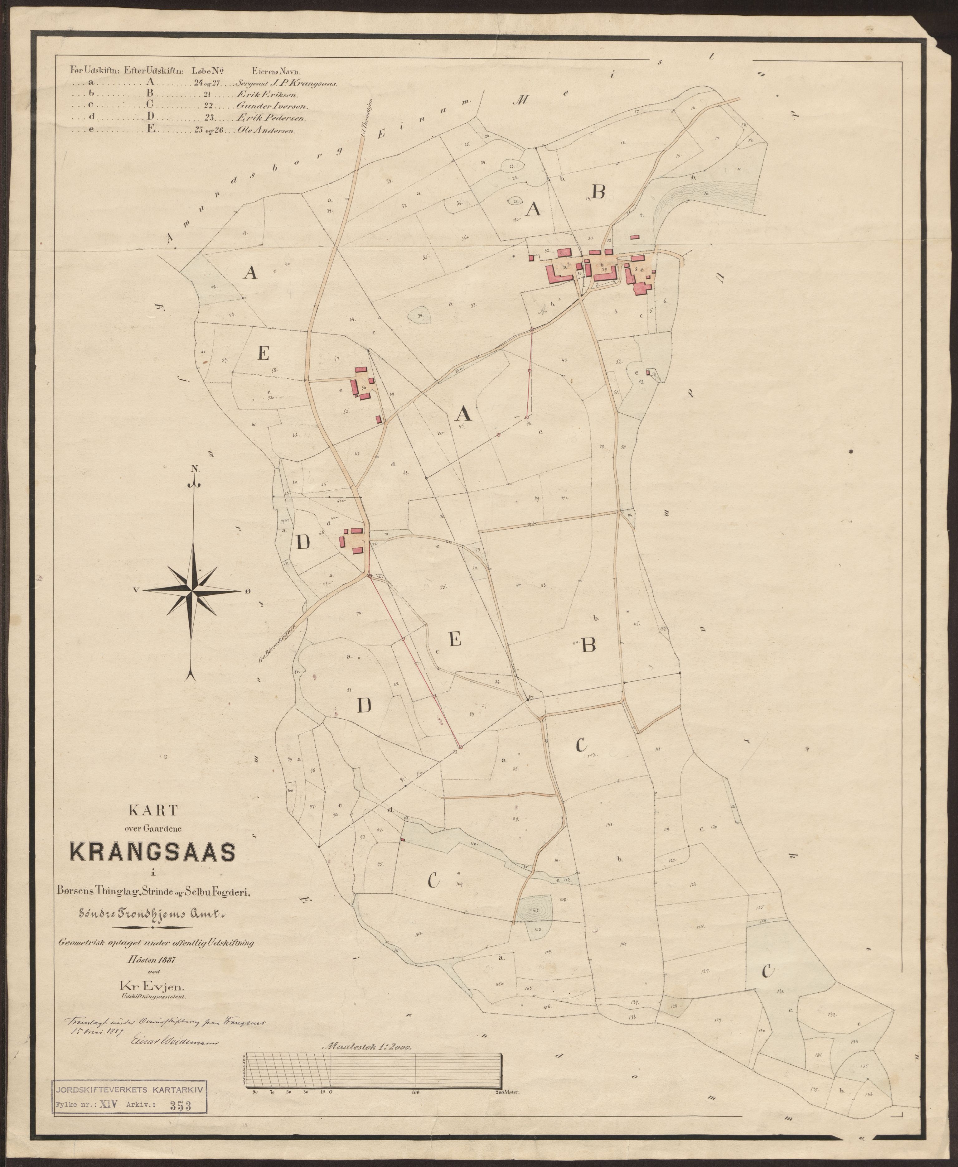 Jordskifteverkets kartarkiv, RA/S-3929/T, 1859-1988, p. 494