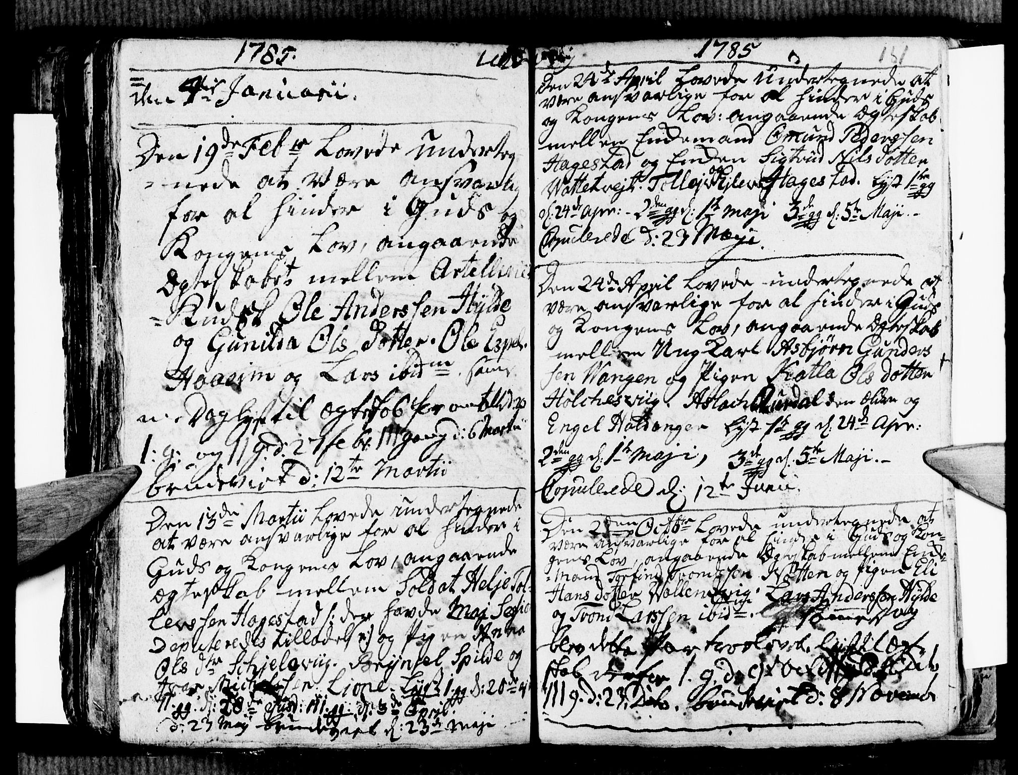 Ulvik sokneprestembete, SAB/A-78801/H/Haa: Parish register (official) no. A 9, 1743-1792, p. 151