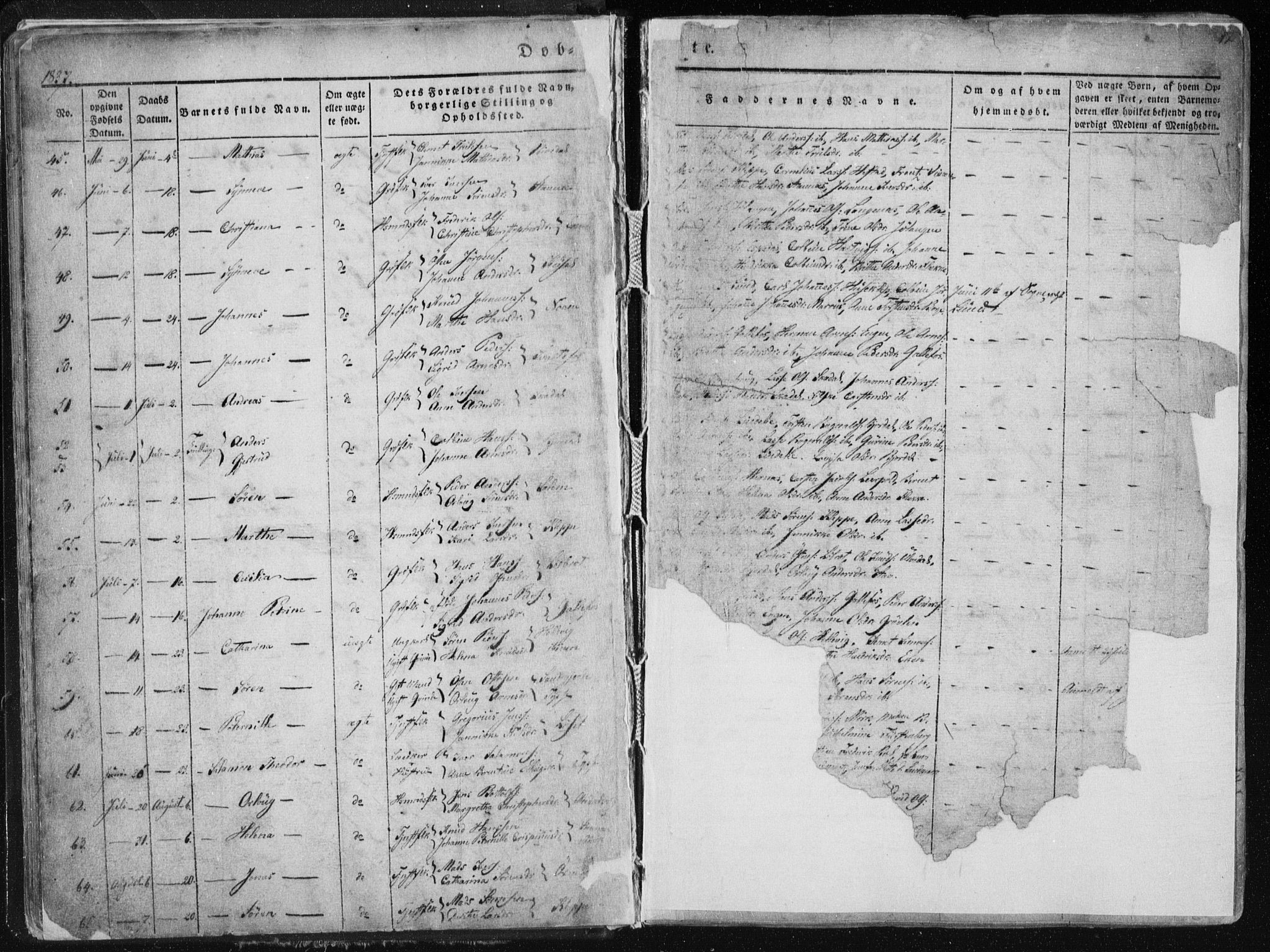 Fjaler sokneprestembete, AV/SAB-A-79801/H/Haa/Haaa/L0006: Parish register (official) no. A 6, 1835-1884, p. 12