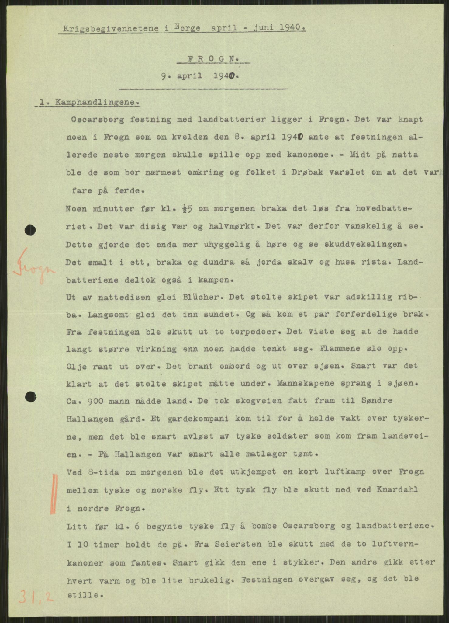 Forsvaret, Forsvarets krigshistoriske avdeling, AV/RA-RAFA-2017/Y/Ya/L0013: II-C-11-31 - Fylkesmenn.  Rapporter om krigsbegivenhetene 1940., 1940, p. 749