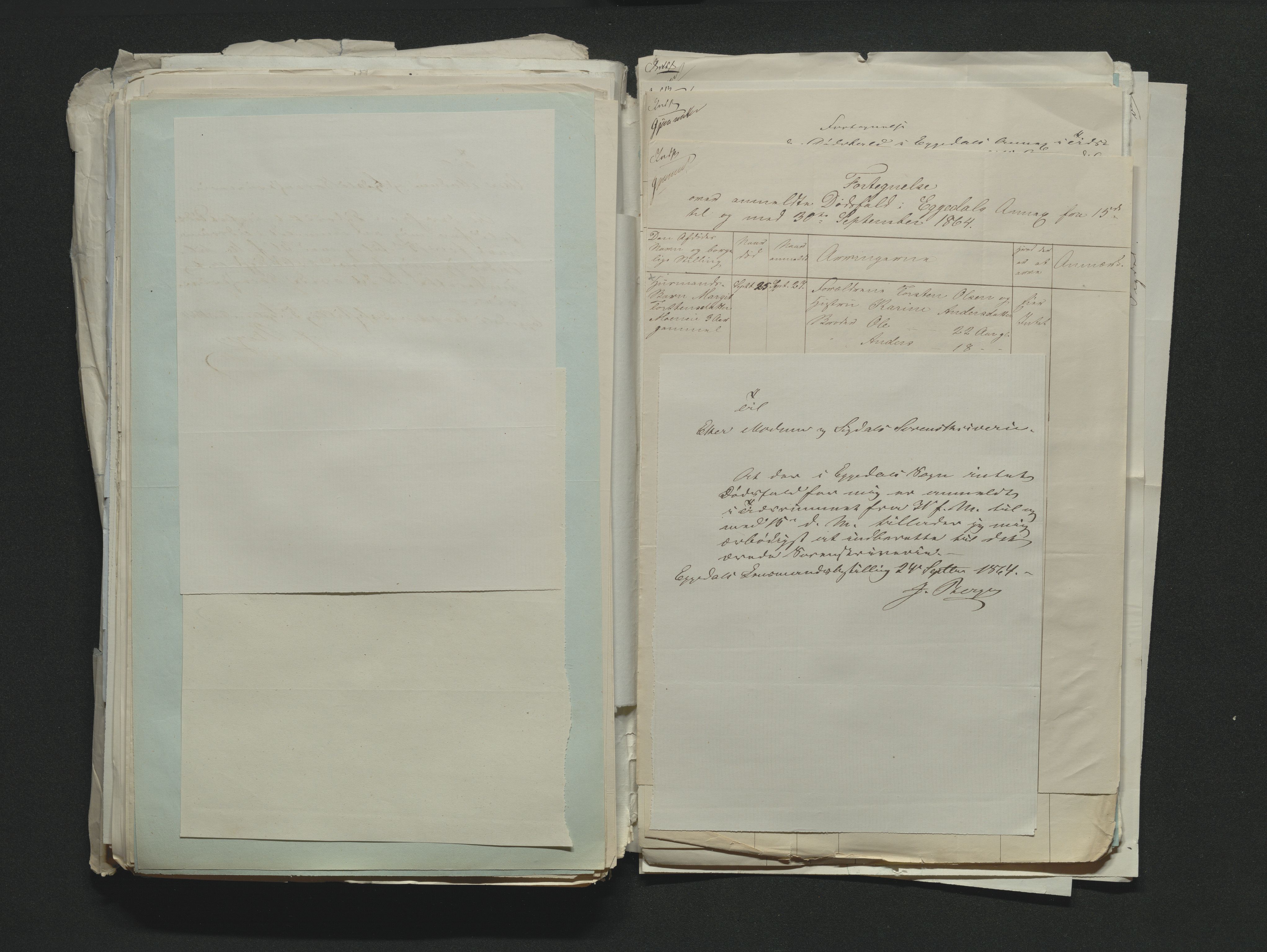 Eiker, Modum og Sigdal sorenskriveri, AV/SAKO-A-123/H/Ha/Hab/L0011: Dødsfallsmeldinger, 1862-1865, p. 478