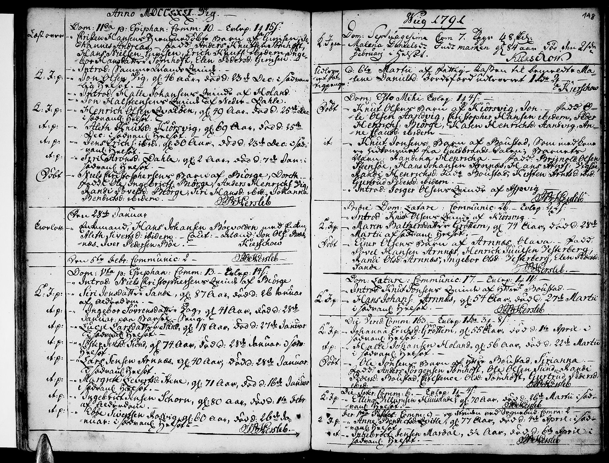 Ministerialprotokoller, klokkerbøker og fødselsregistre - Nordland, SAT/A-1459/812/L0173: Parish register (official) no. 812A02, 1752-1800, p. 148