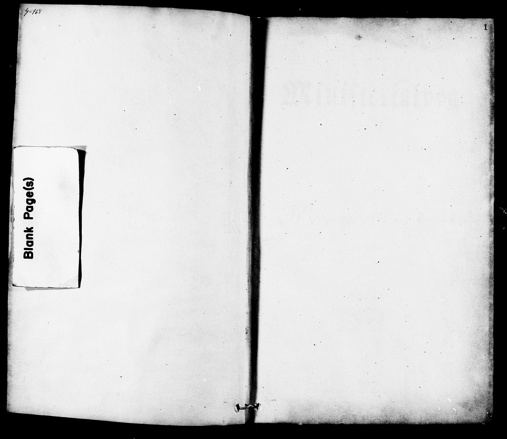Ministerialprotokoller, klokkerbøker og fødselsregistre - Nordland, SAT/A-1459/826/L0378: Parish register (official) no. 826A01, 1865-1878, p. 1