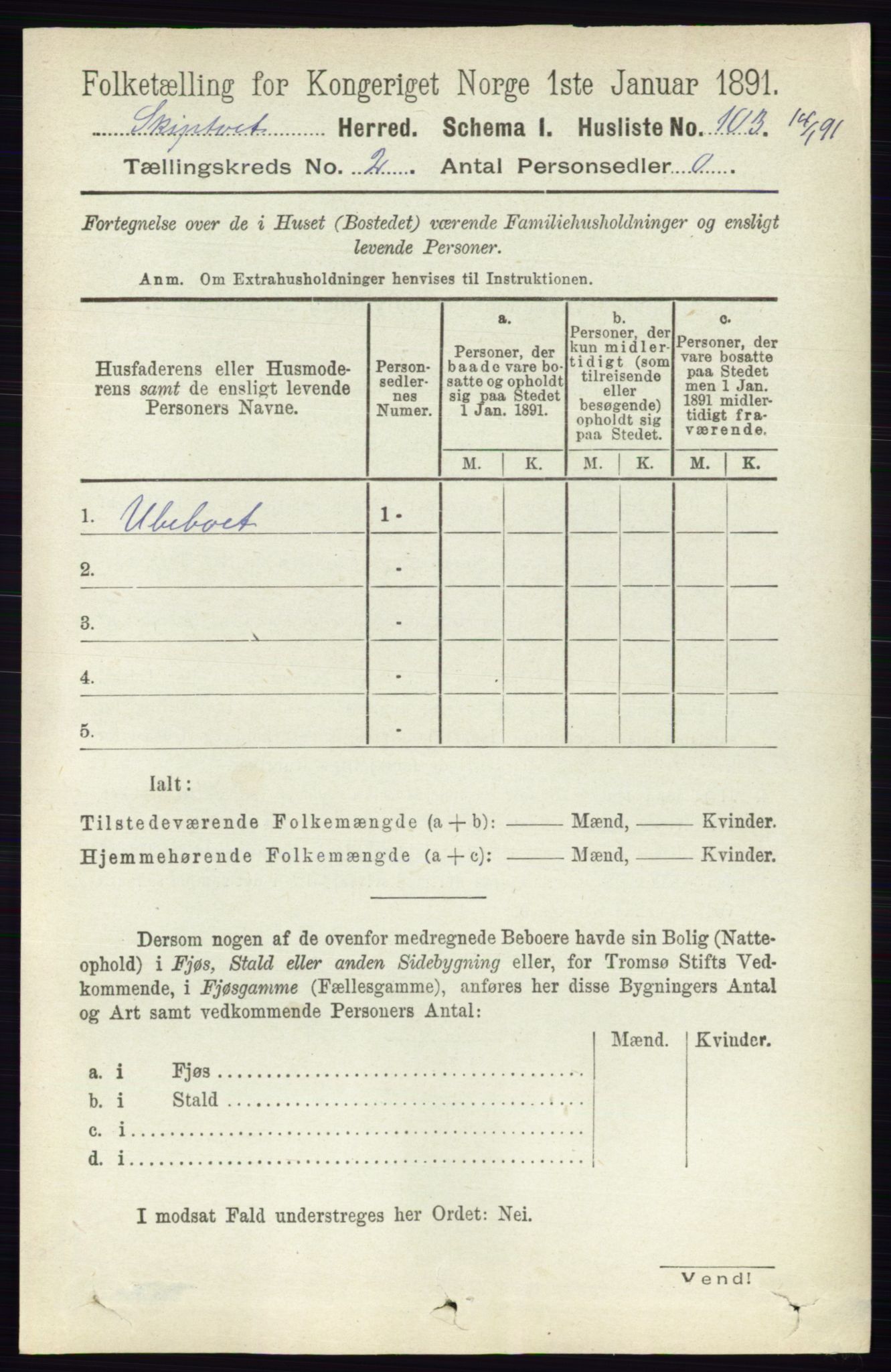 RA, 1891 census for 0127 Skiptvet, 1891, p. 569