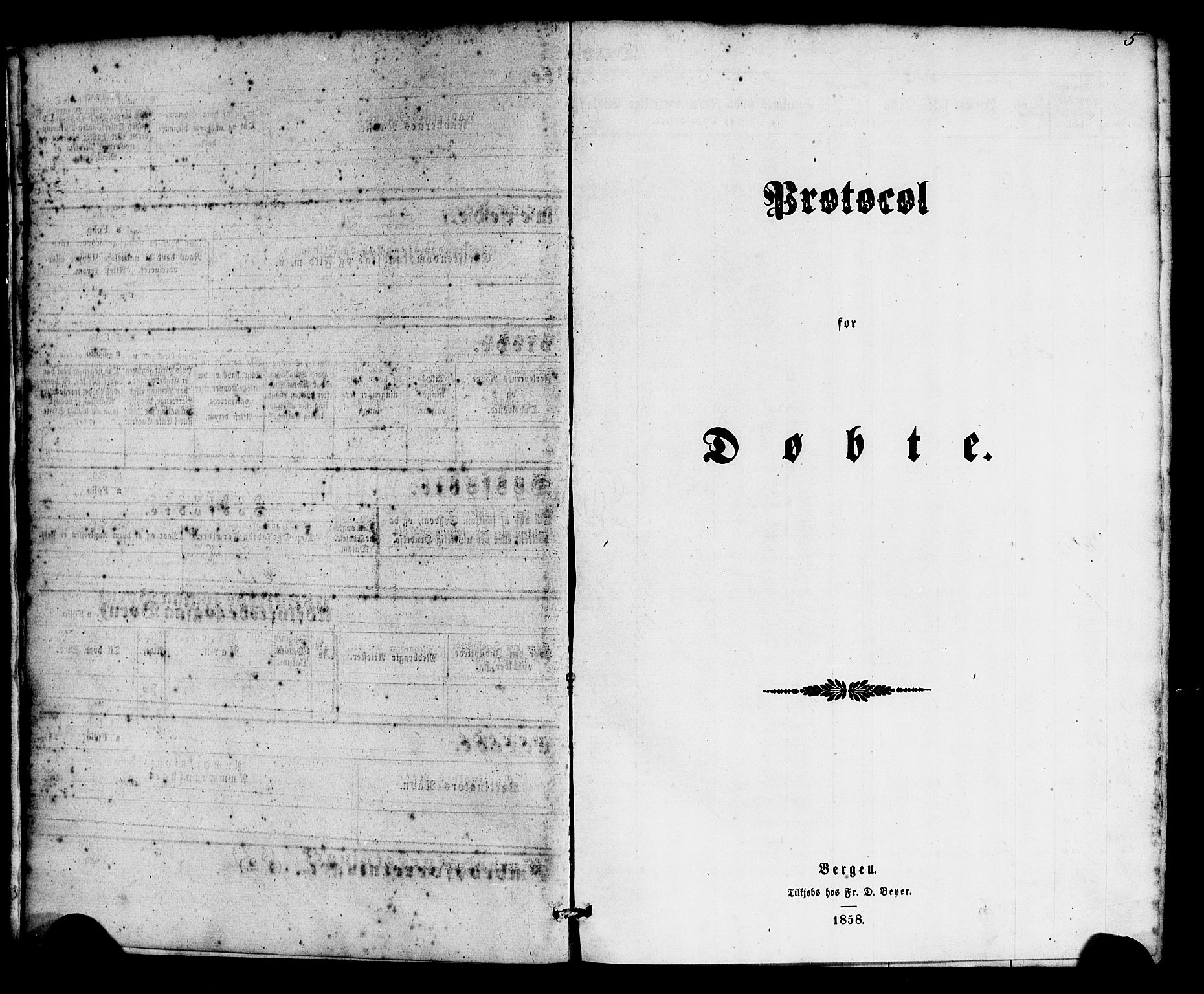 Gulen sokneprestembete, SAB/A-80201/H/Haa/Haac/L0001: Parish register (official) no. C 1, 1859-1881, p. 5