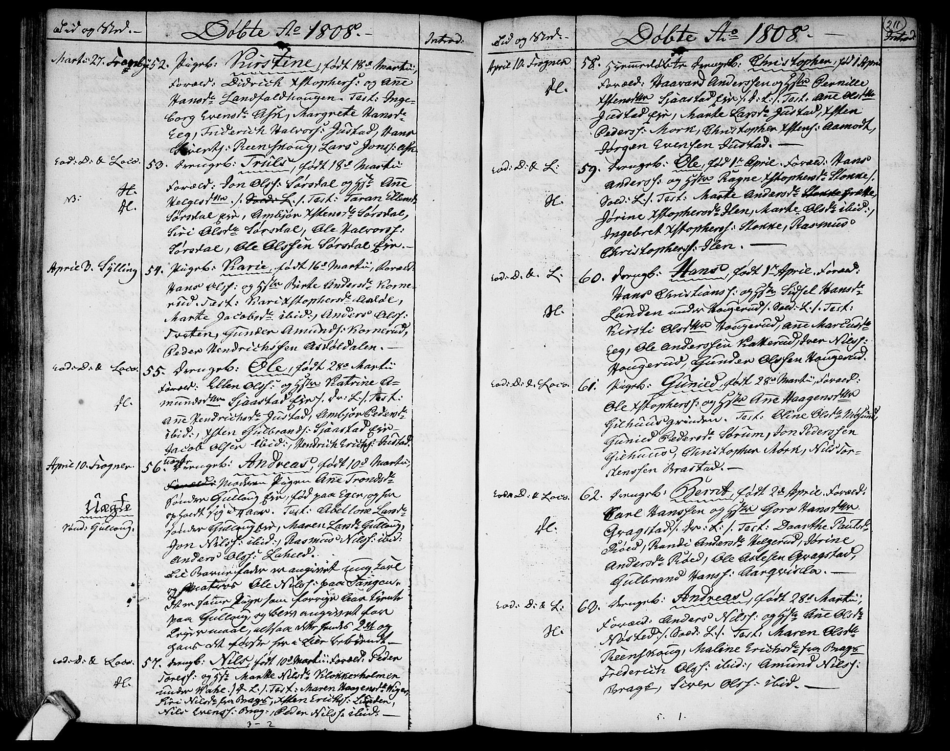 Lier kirkebøker, AV/SAKO-A-230/F/Fa/L0007: Parish register (official) no. I 7, 1794-1813, p. 211