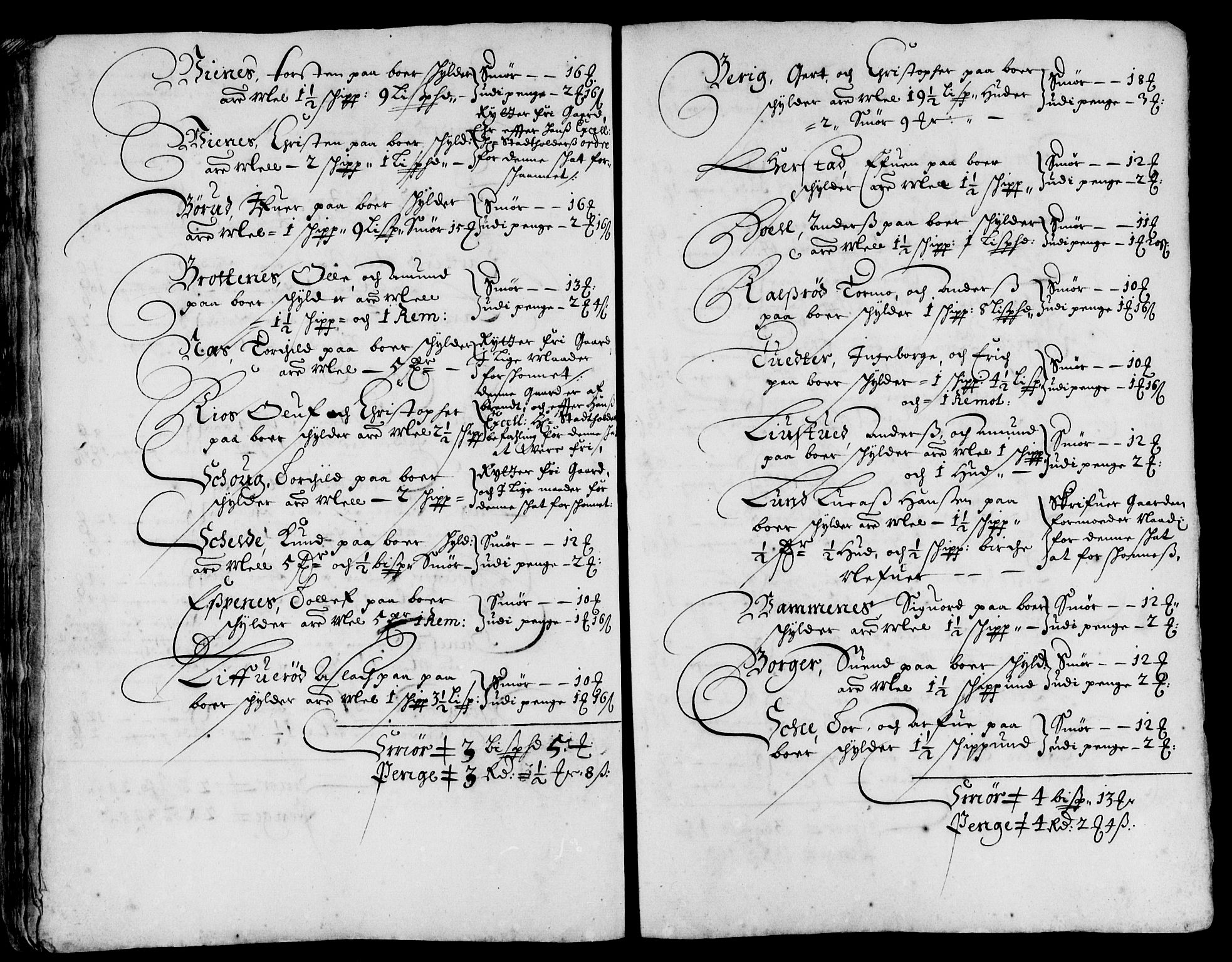 Rentekammeret inntil 1814, Reviderte regnskaper, Lensregnskaper, AV/RA-EA-5023/R/Rb/Rbc/L0012: Tune, Åbygge og Veme len, 1665-1668