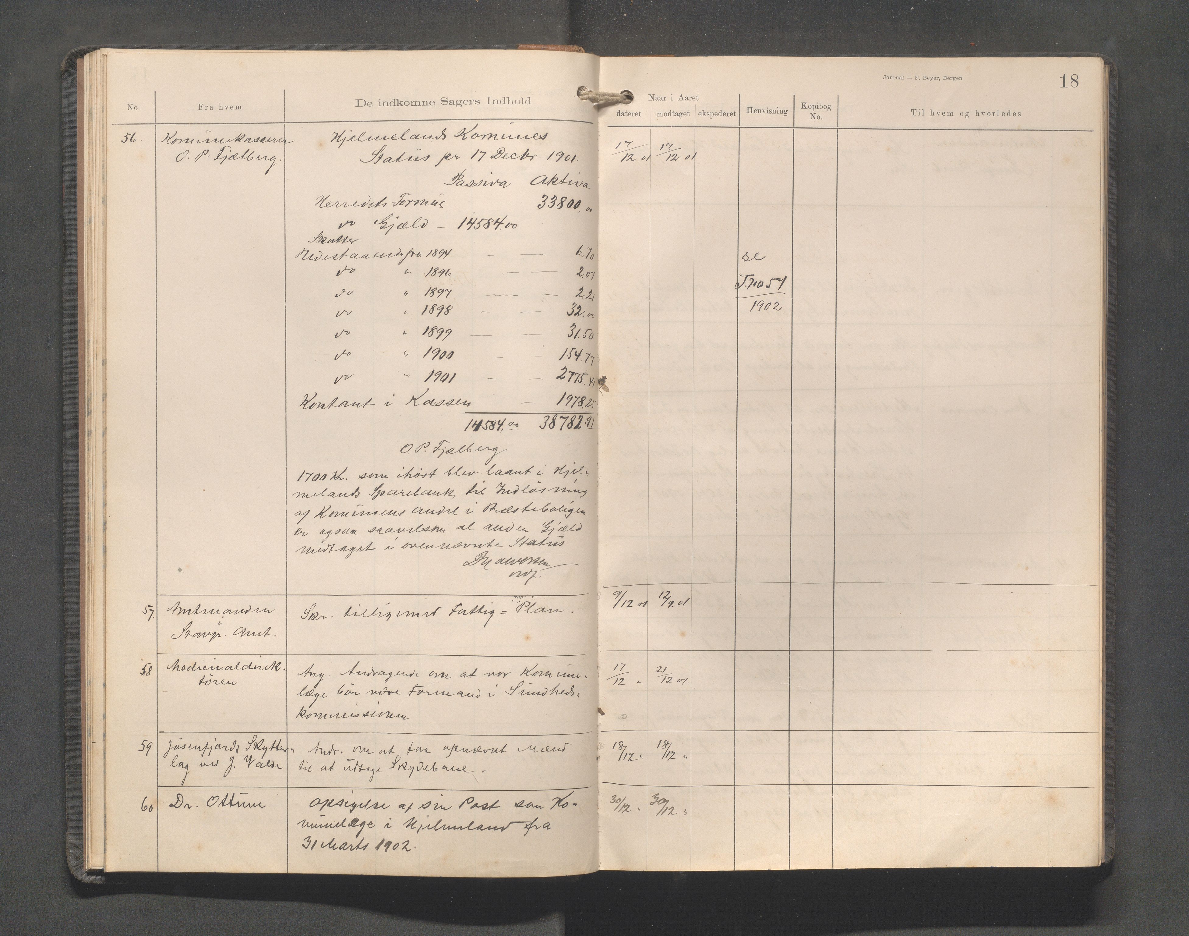 Hjelmeland kommune - Formannskapet, IKAR/K-102522/C/L0002: Journal, 1900-1907, p. 18