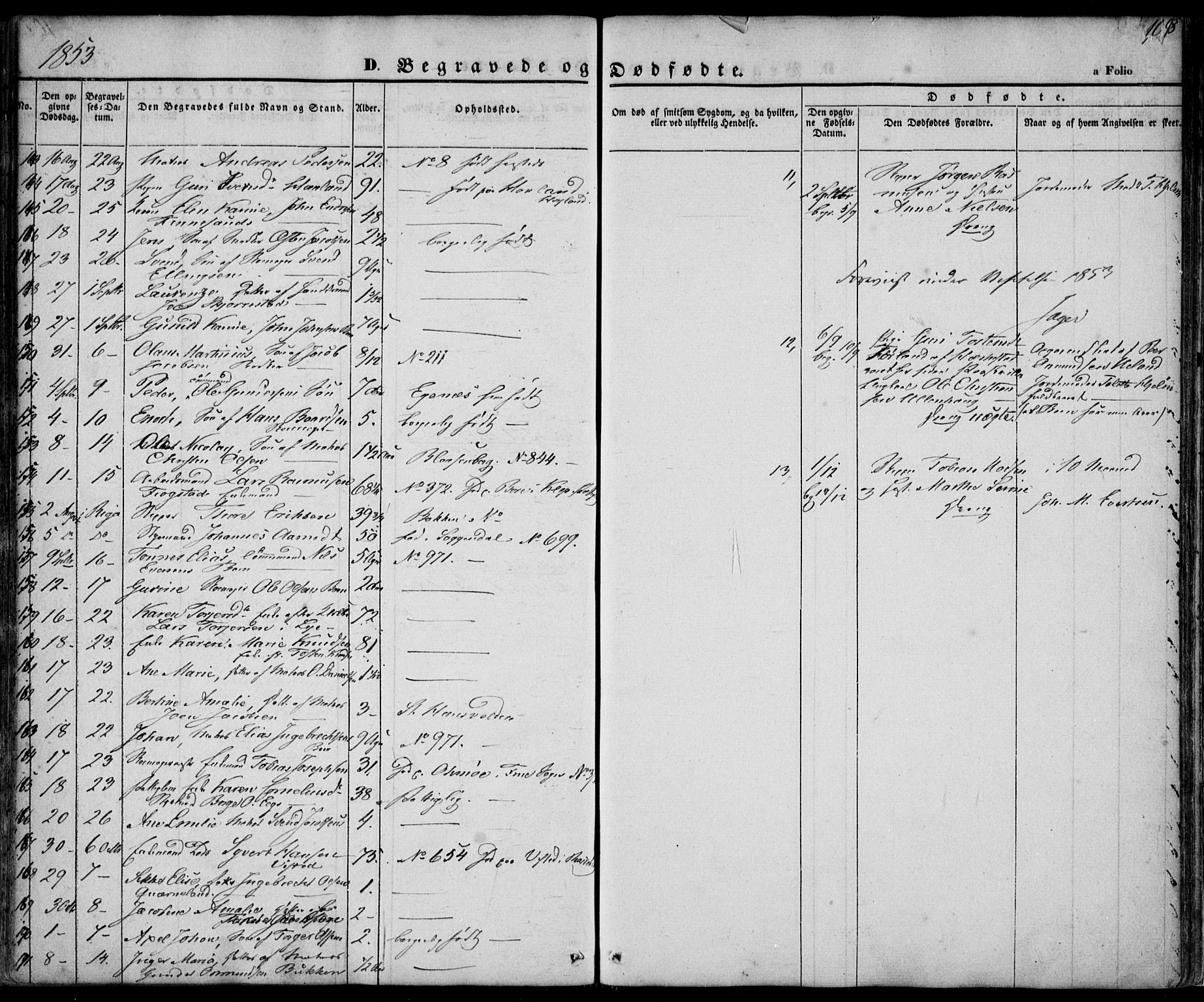 Domkirken sokneprestkontor, SAST/A-101812/001/30/30BA/L0014: Parish register (official) no. A 13, 1841-1851, p. 109