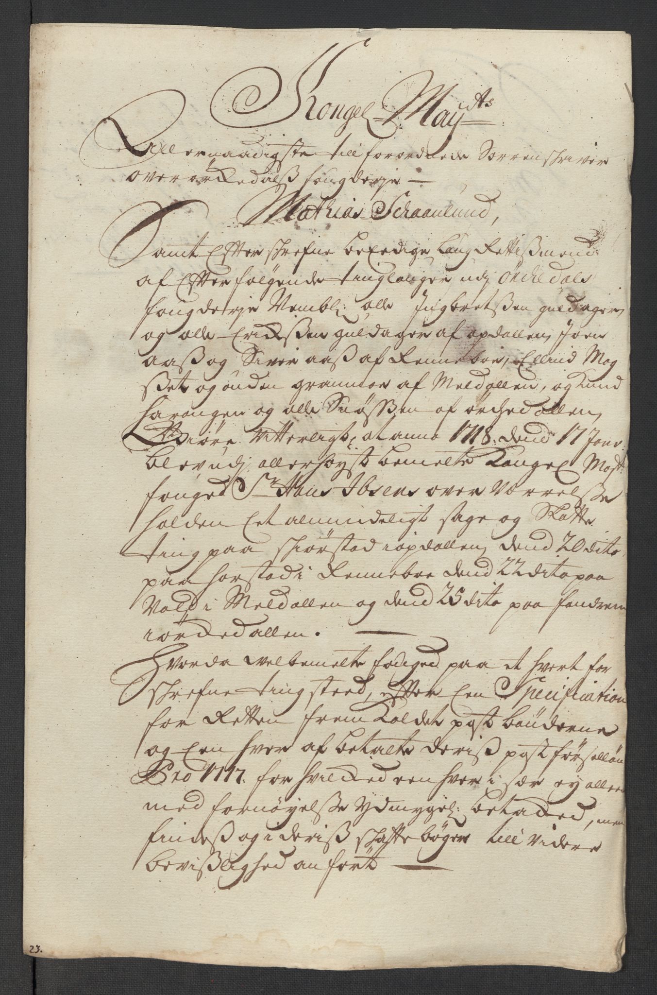 Rentekammeret inntil 1814, Reviderte regnskaper, Fogderegnskap, RA/EA-4092/R60/L3969: Fogderegnskap Orkdal og Gauldal, 1717, p. 450