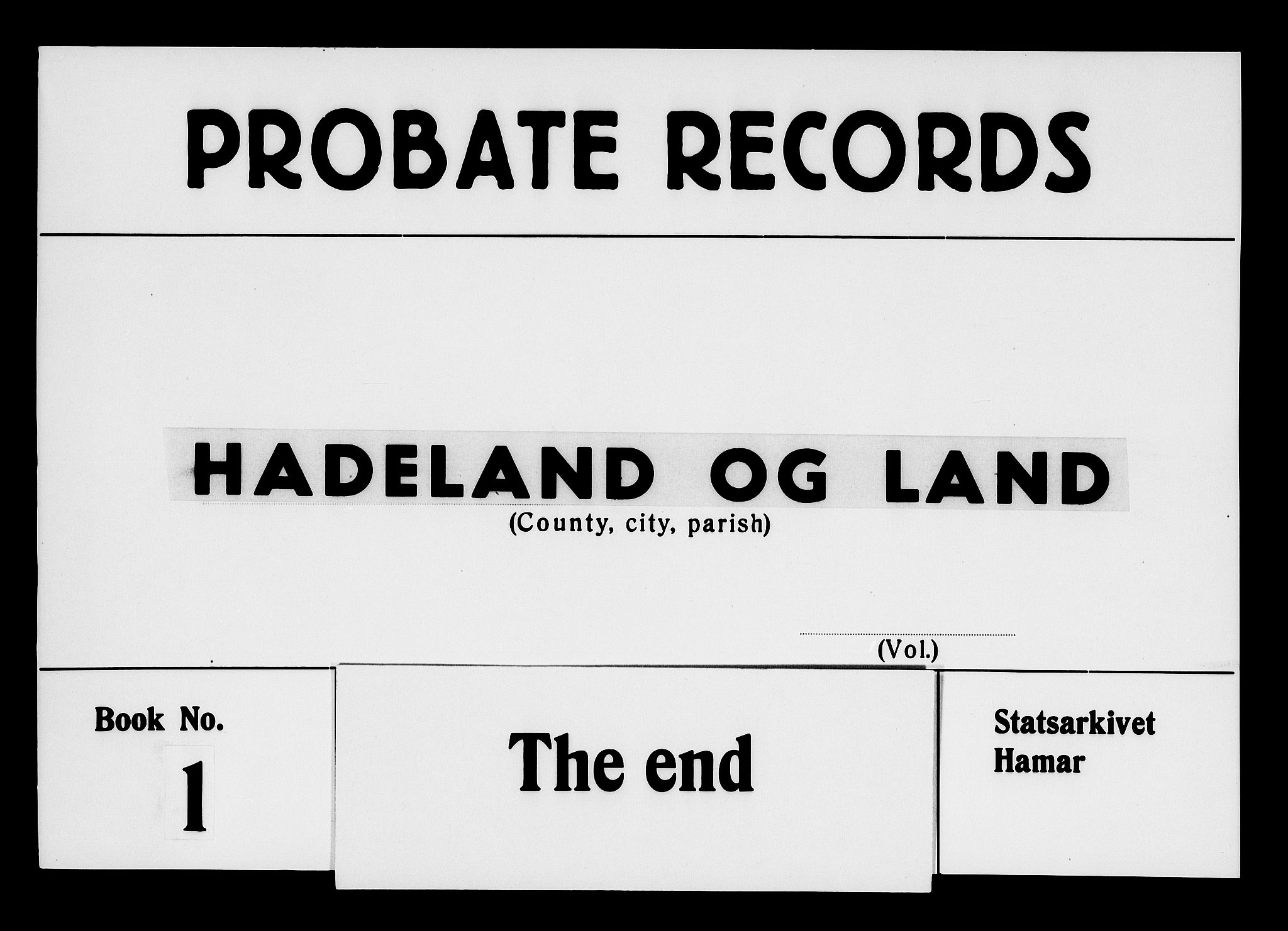 Hadeland og Land tingrett, SAH/TING-010/J/Ja/L0001: Skifteprotokoll, 1802-1821