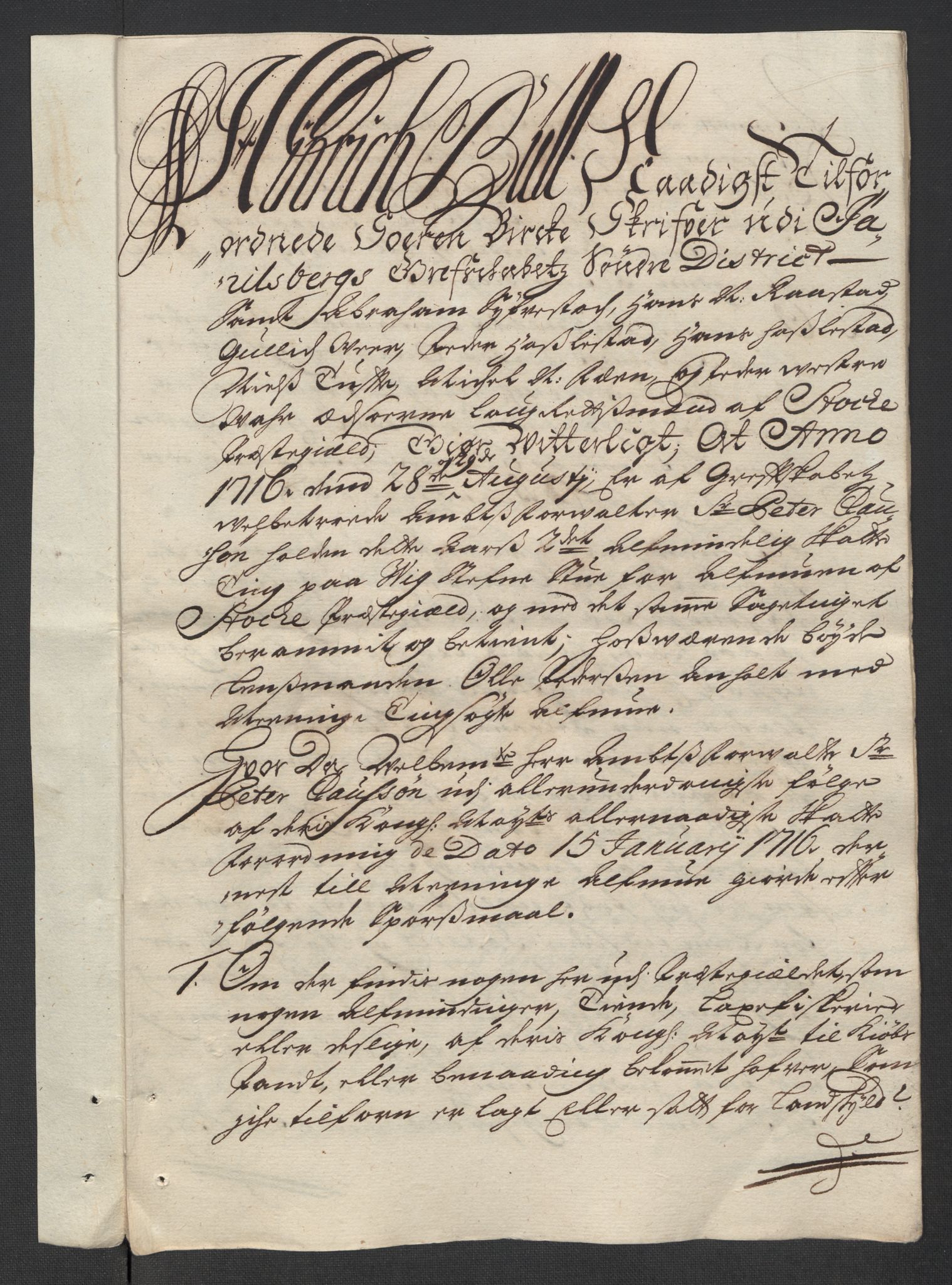 Rentekammeret inntil 1814, Reviderte regnskaper, Fogderegnskap, RA/EA-4092/R32/L1880: Fogderegnskap Jarlsberg grevskap, 1716, p. 137