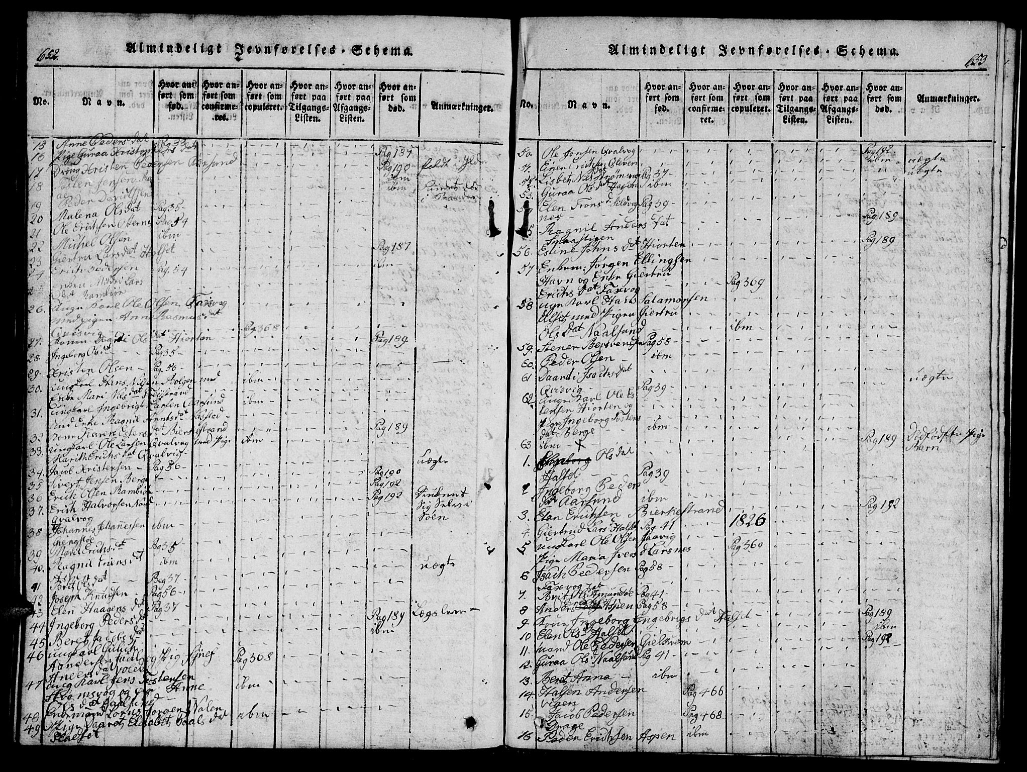 Ministerialprotokoller, klokkerbøker og fødselsregistre - Møre og Romsdal, SAT/A-1454/573/L0873: Parish register (copy) no. 573C01, 1819-1834, p. 652-653