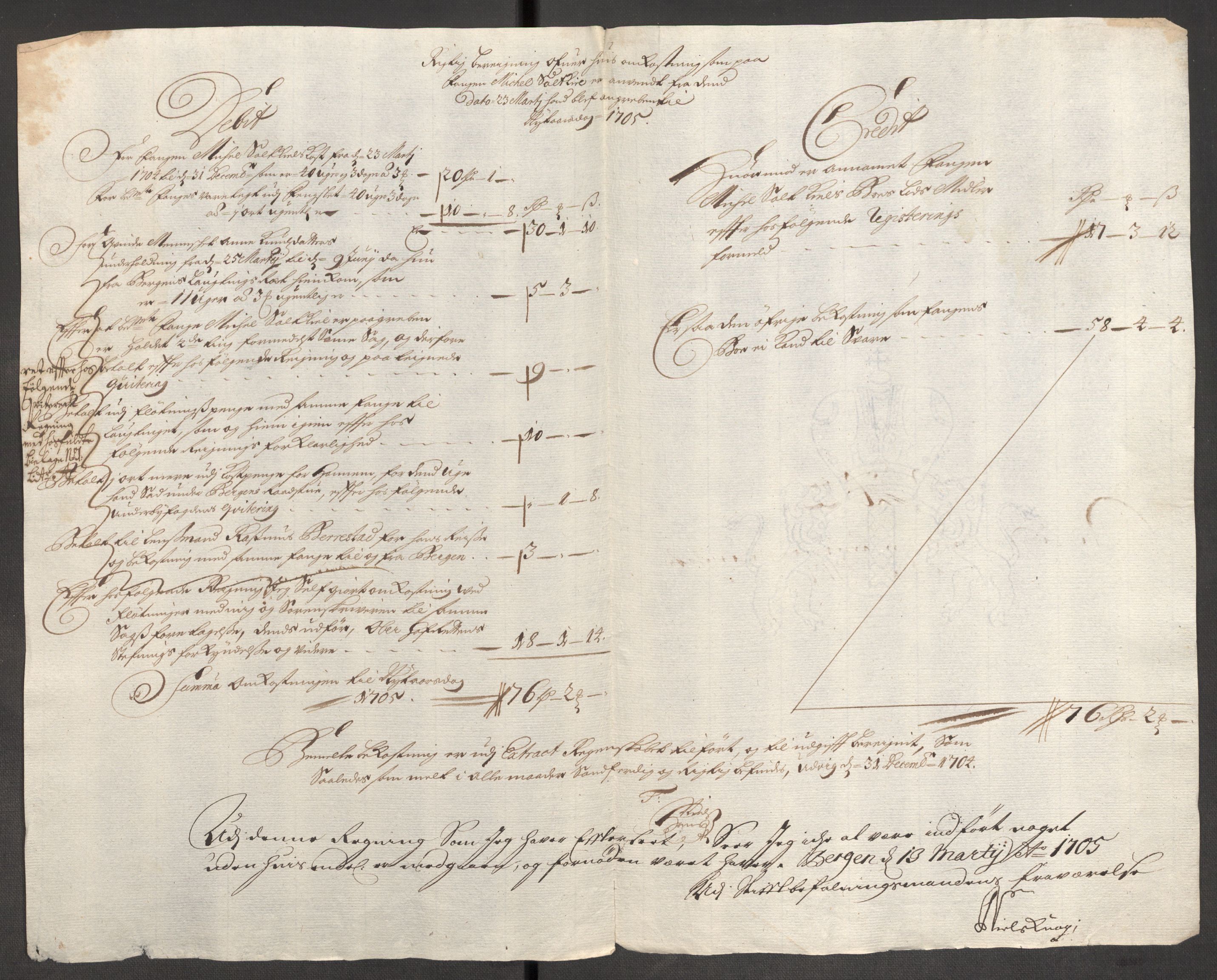 Rentekammeret inntil 1814, Reviderte regnskaper, Fogderegnskap, AV/RA-EA-4092/R53/L3428: Fogderegnskap Sunn- og Nordfjord, 1704, p. 289