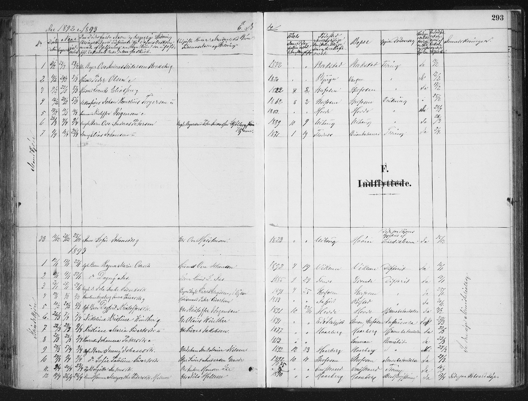 Ministerialprotokoller, klokkerbøker og fødselsregistre - Sør-Trøndelag, SAT/A-1456/659/L0739: Parish register (official) no. 659A09, 1879-1893, p. 293