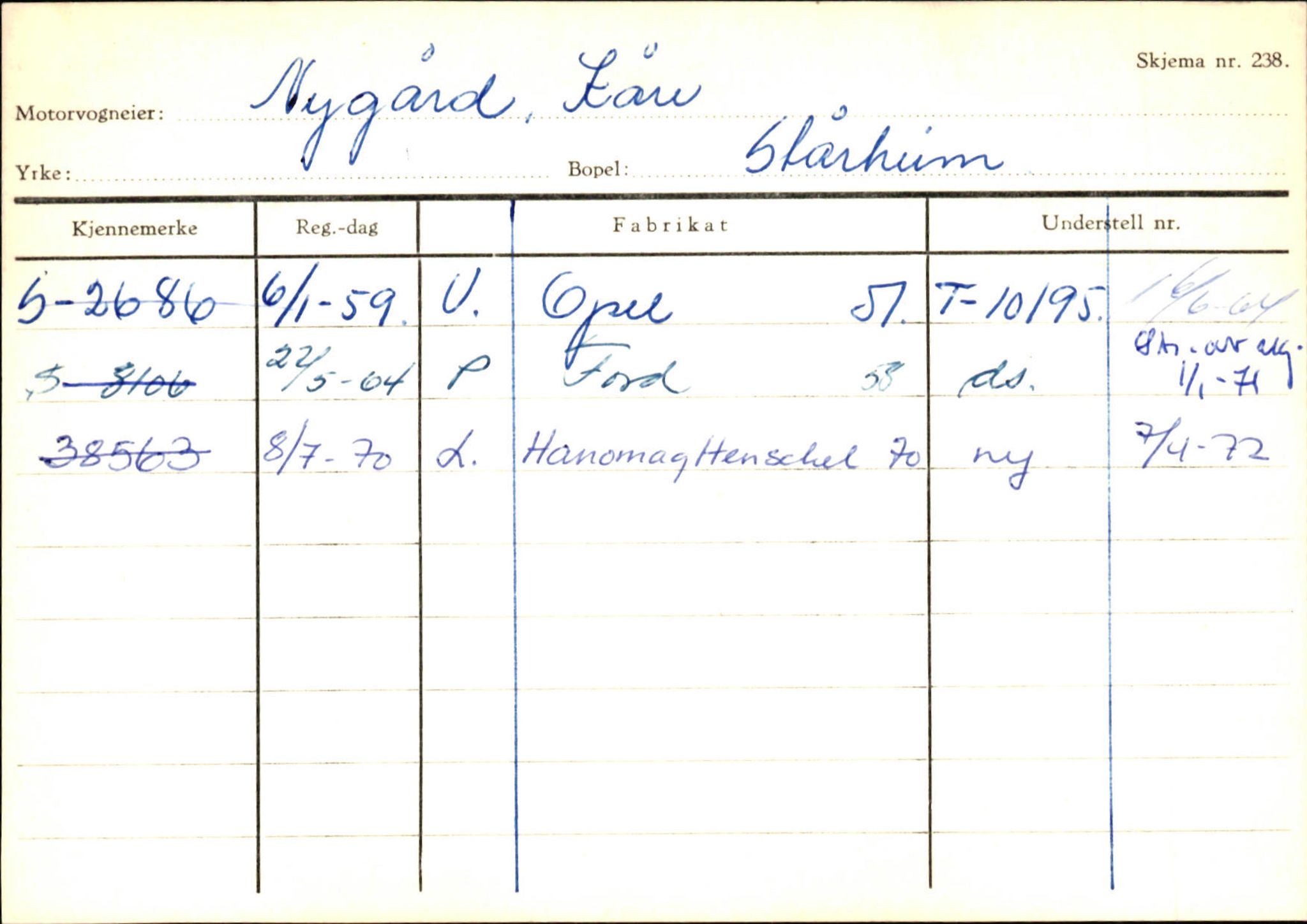 Statens vegvesen, Sogn og Fjordane vegkontor, AV/SAB-A-5301/4/F/L0129: Eigarregistrer Eid A-S, 1945-1975, p. 1999