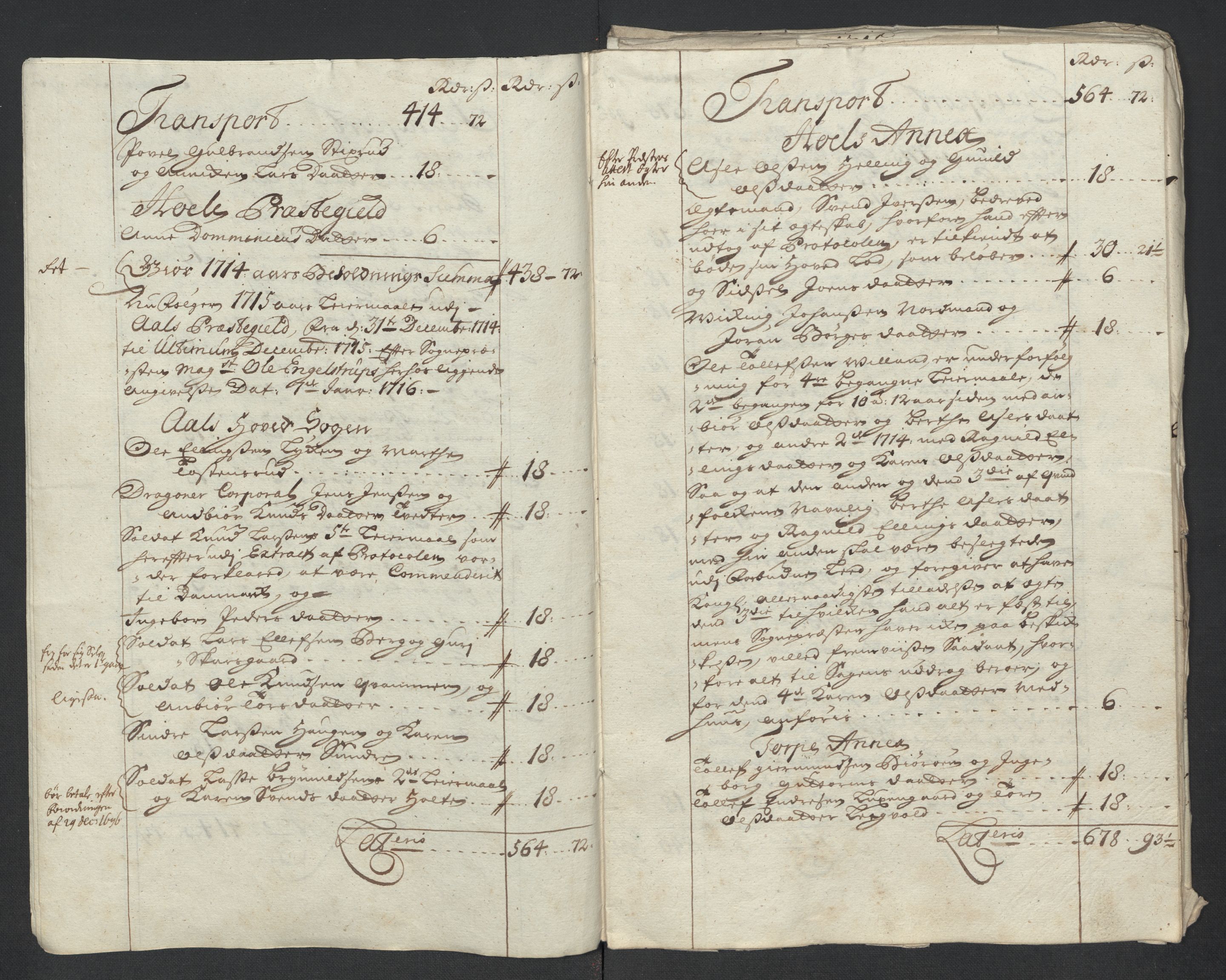 Rentekammeret inntil 1814, Reviderte regnskaper, Fogderegnskap, AV/RA-EA-4092/R23/L1473: Fogderegnskap Ringerike og Hallingdal, 1715, p. 194