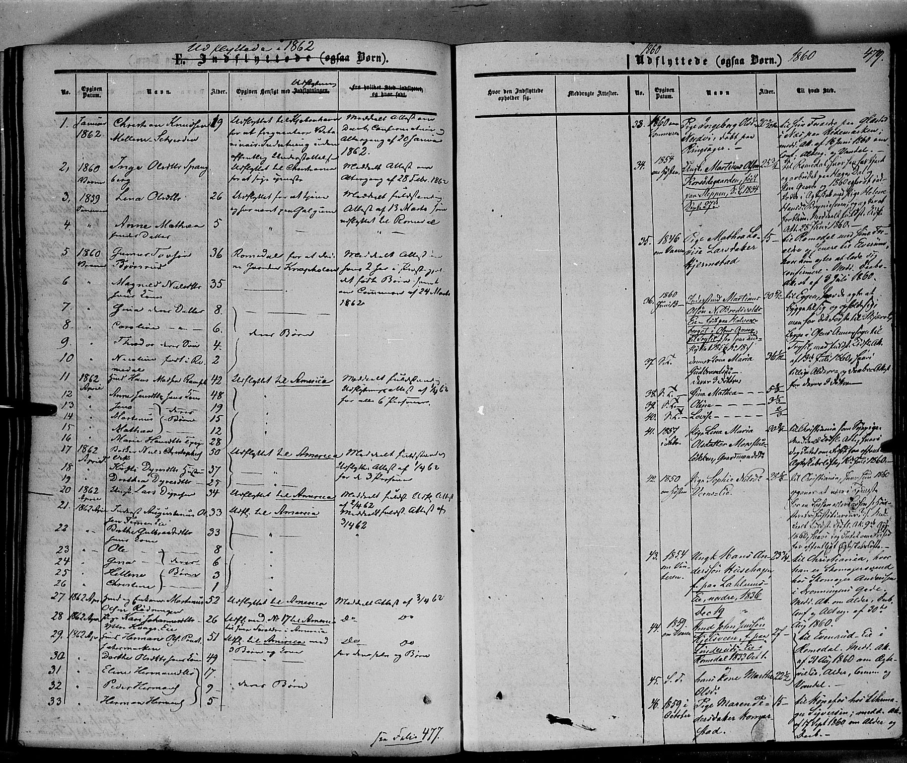 Stange prestekontor, SAH/PREST-002/K/L0012: Parish register (official) no. 12, 1852-1862, p. 479