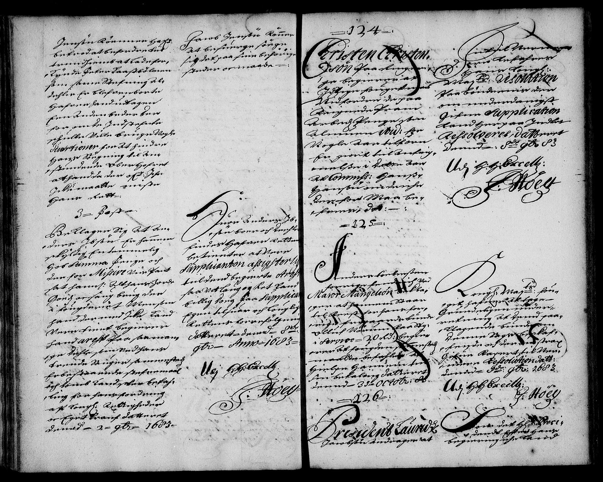 Stattholderembetet 1572-1771, AV/RA-EA-2870/Ae/L0001: Supplikasjons- og resolusjonsprotokoll, 1683-1684