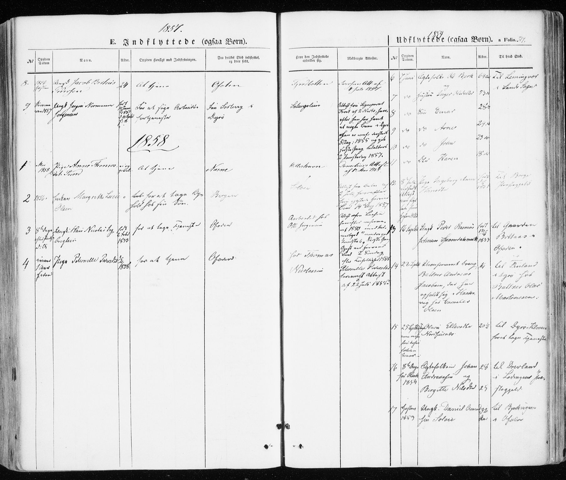 Ibestad sokneprestembete, SATØ/S-0077/H/Ha/Haa/L0008kirke: Parish register (official) no. 8, 1850-1859, p. 517