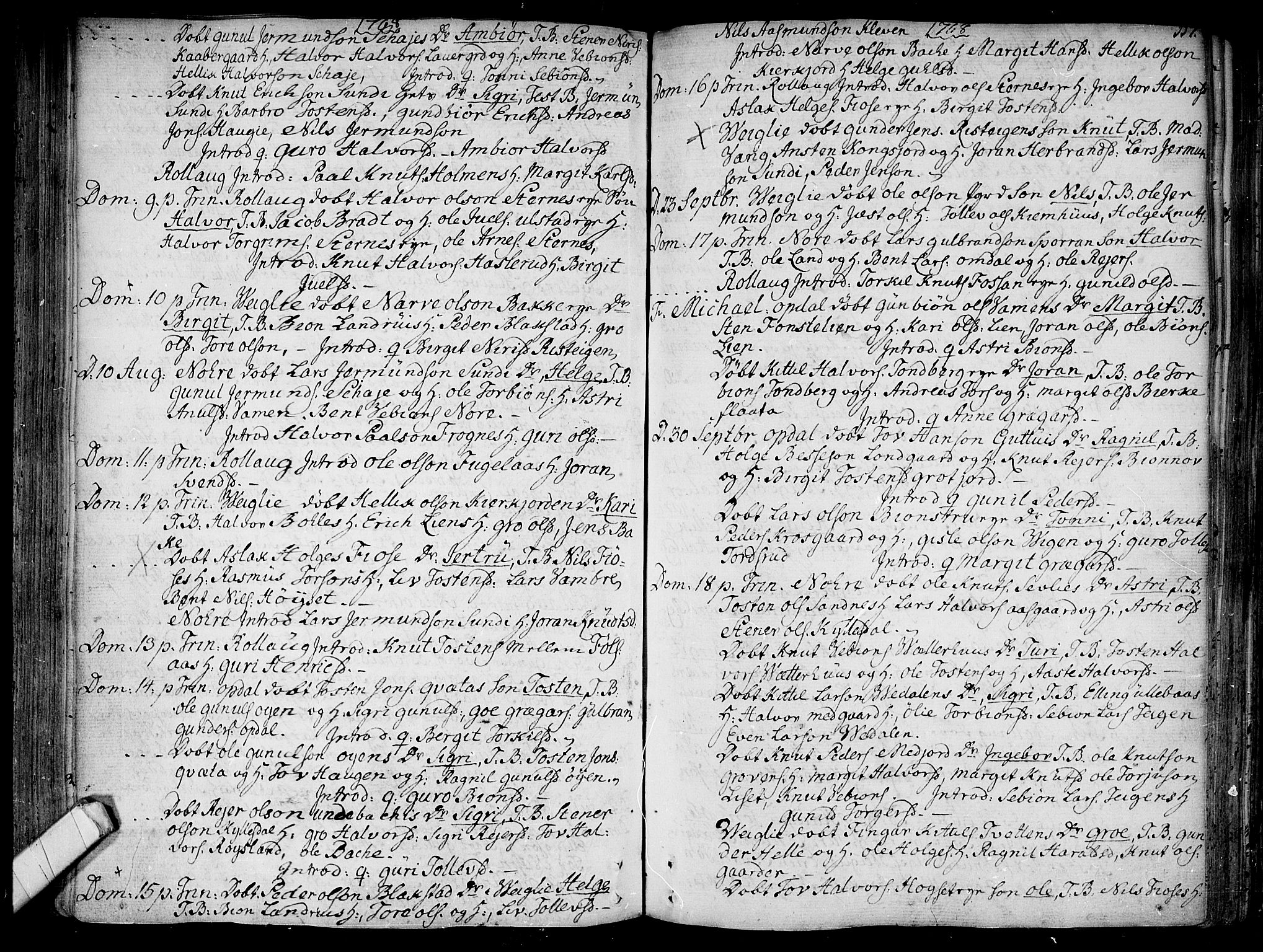 Rollag kirkebøker, SAKO/A-240/F/Fa/L0003: Parish register (official) no. I 3, 1743-1778, p. 117
