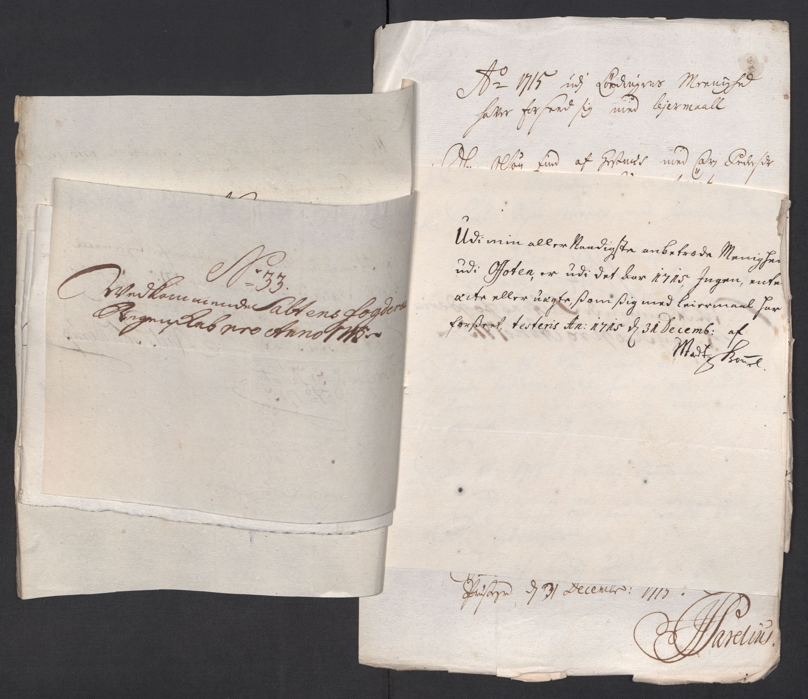 Rentekammeret inntil 1814, Reviderte regnskaper, Fogderegnskap, AV/RA-EA-4092/R66/L4585: Fogderegnskap Salten, 1715, p. 294