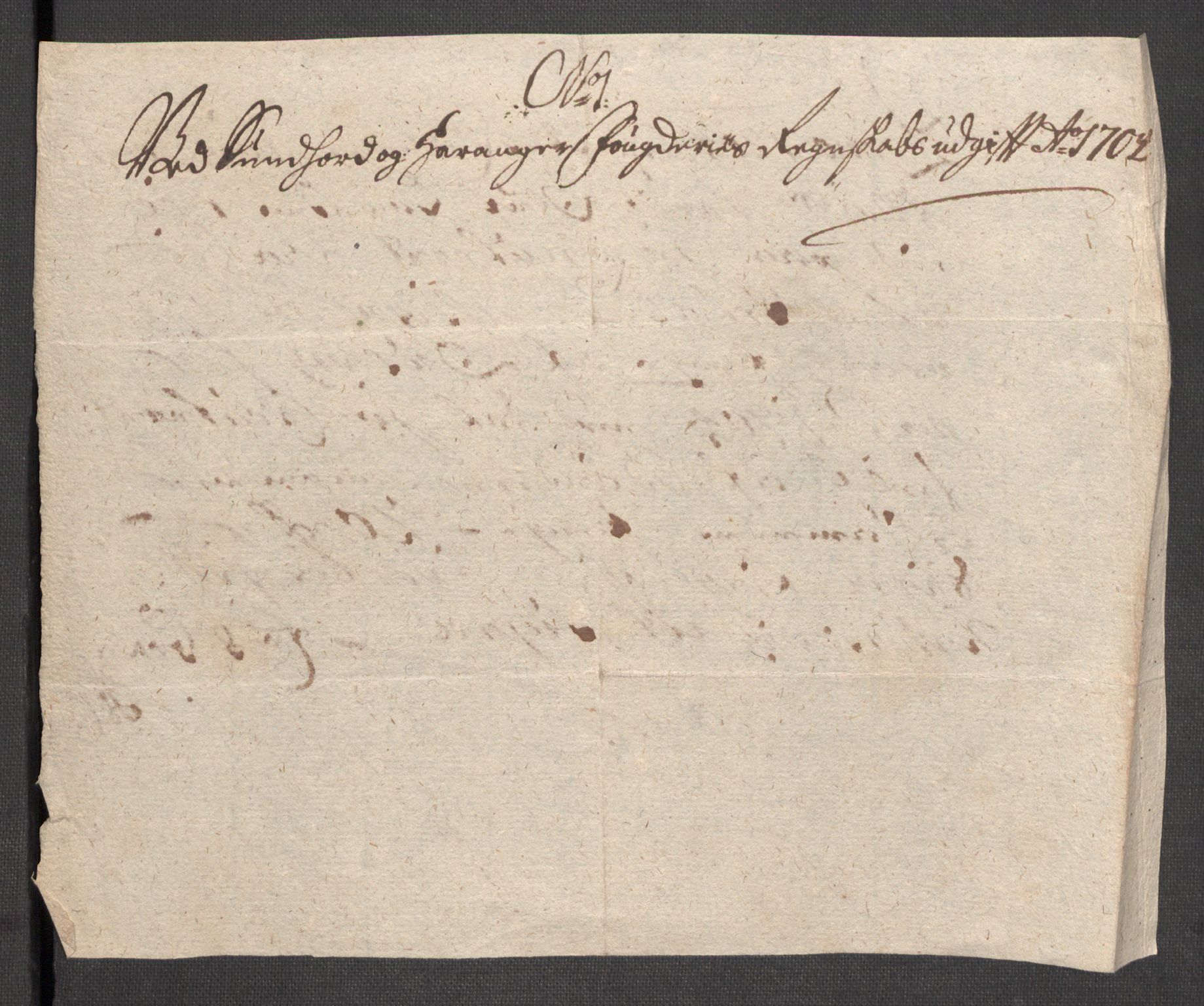 Rentekammeret inntil 1814, Reviderte regnskaper, Fogderegnskap, AV/RA-EA-4092/R48/L2982: Fogderegnskap Sunnhordland og Hardanger, 1704, p. 214