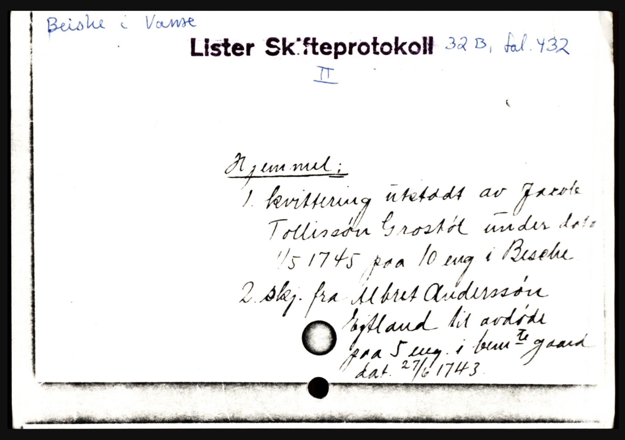 Lister sorenskriveri, AV/SAK-1221-0003/H, p. 1089