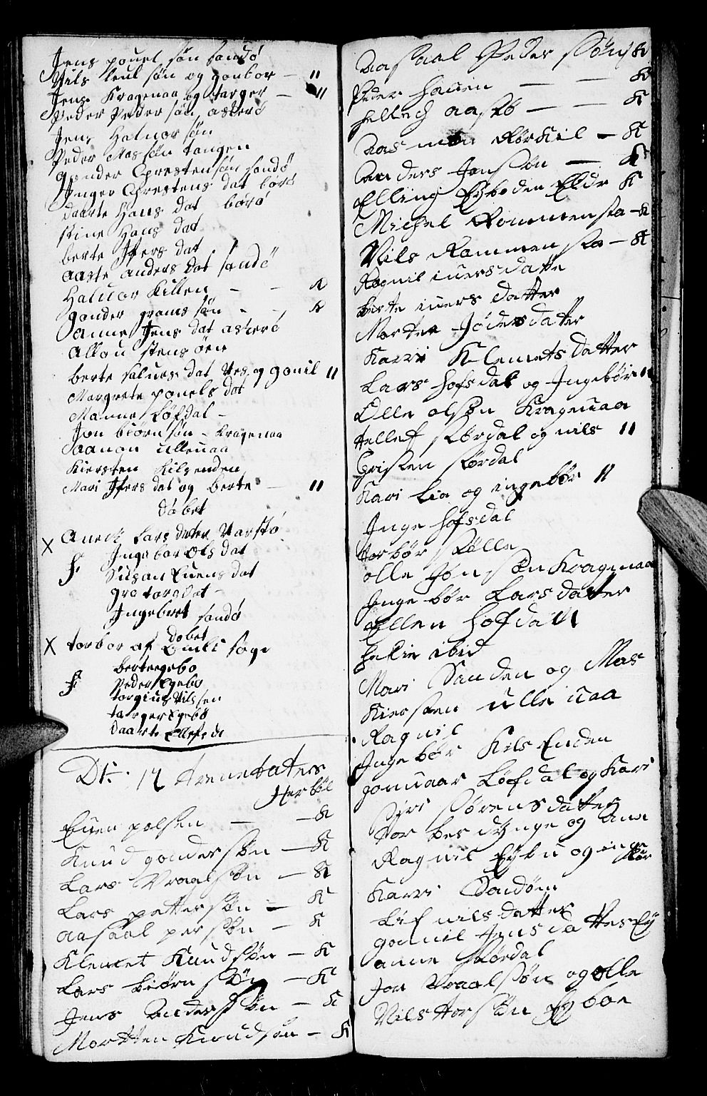 Dypvåg sokneprestkontor, AV/SAK-1111-0007/F/Fb/Fba/L0005: Parish register (copy) no. B 5, 1732-1746, p. 172
