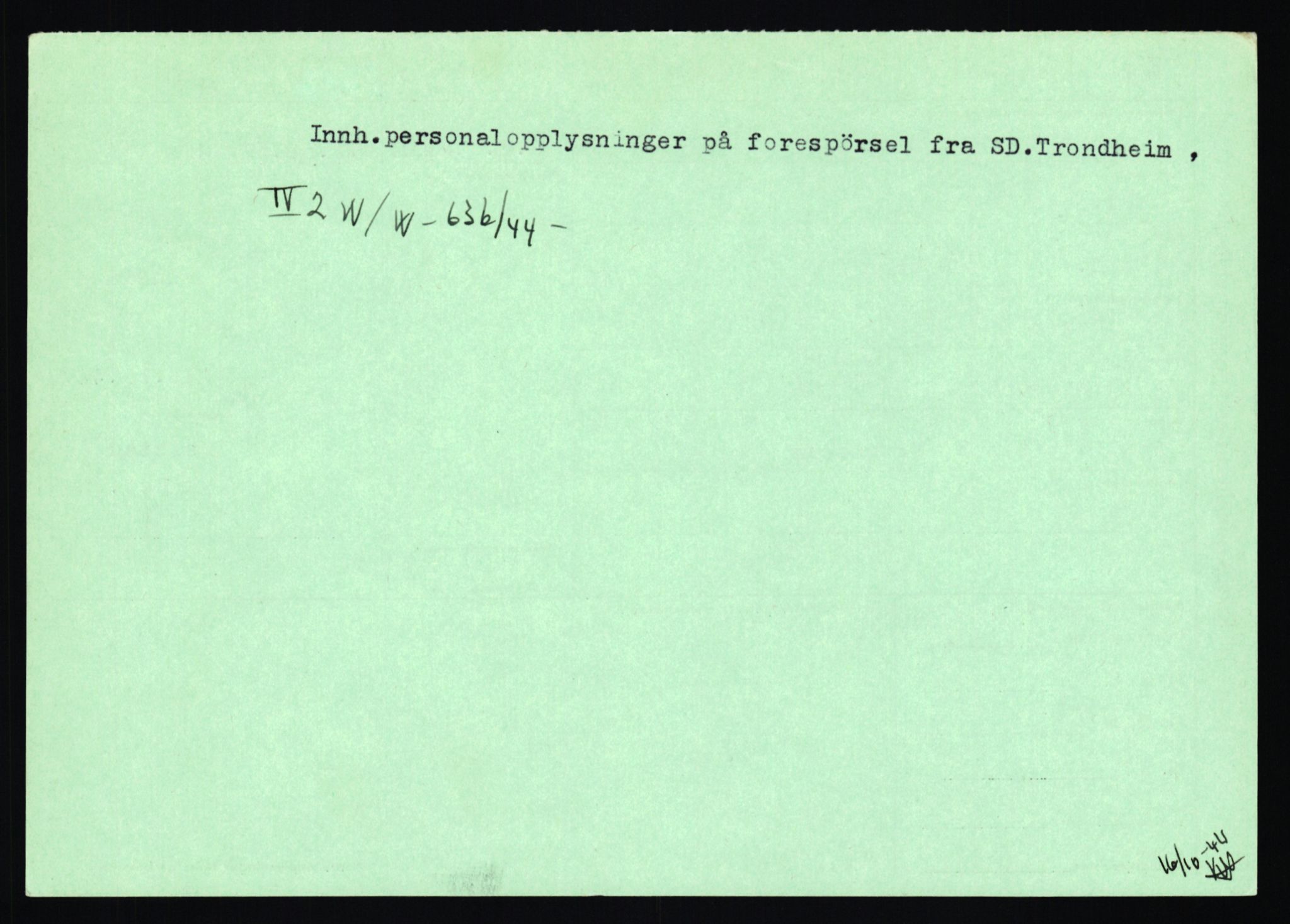 Statspolitiet - Hovedkontoret / Osloavdelingen, AV/RA-S-1329/C/Ca/L0016: Uberg - Øystese, 1943-1945, p. 1651