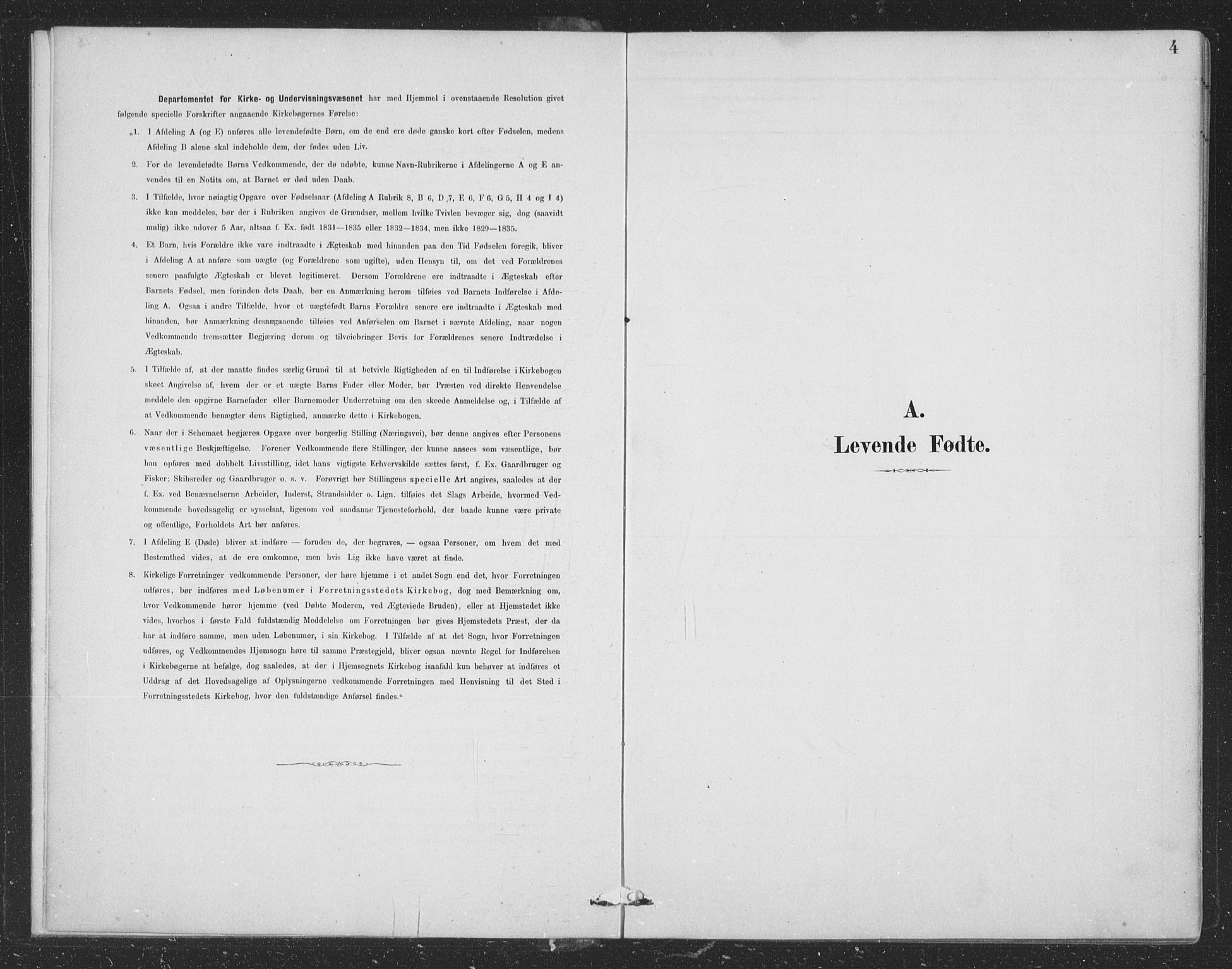 Voss sokneprestembete, SAB/A-79001/H/Hab: Parish register (copy) no. B 3, 1879-1894, p. 4