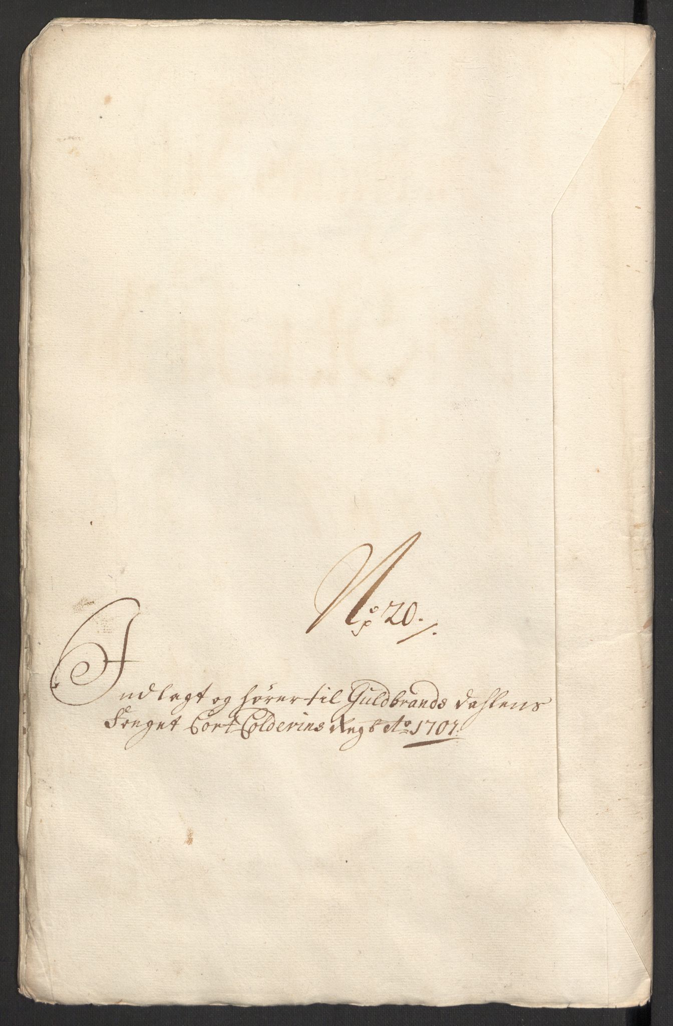 Rentekammeret inntil 1814, Reviderte regnskaper, Fogderegnskap, AV/RA-EA-4092/R17/L1174: Fogderegnskap Gudbrandsdal, 1701, p. 197