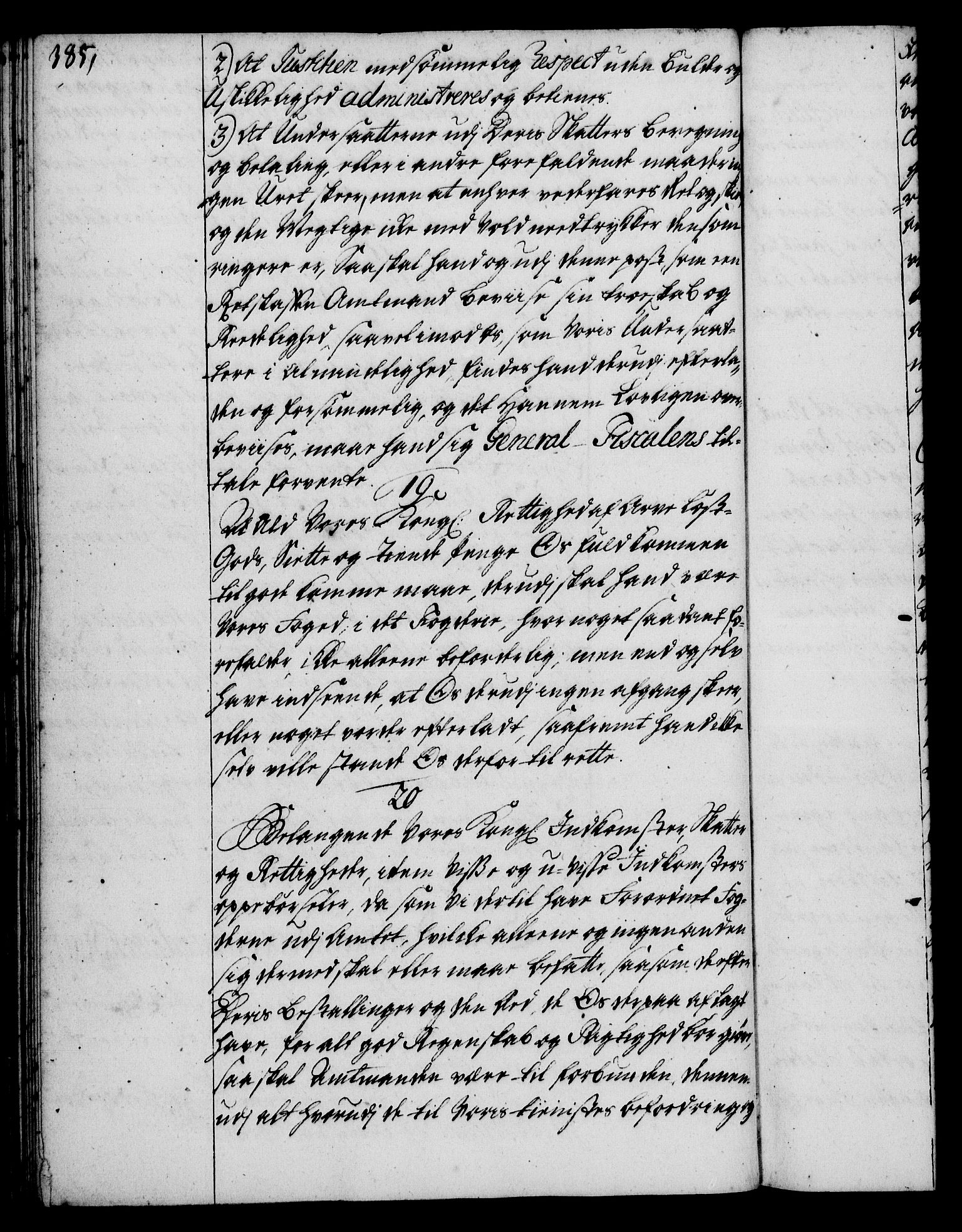 Rentekammeret, Kammerkanselliet, AV/RA-EA-3111/G/Gg/Ggi/L0002: Norsk instruksjonsprotokoll med register (merket RK 53.35), 1729-1751, p. 385