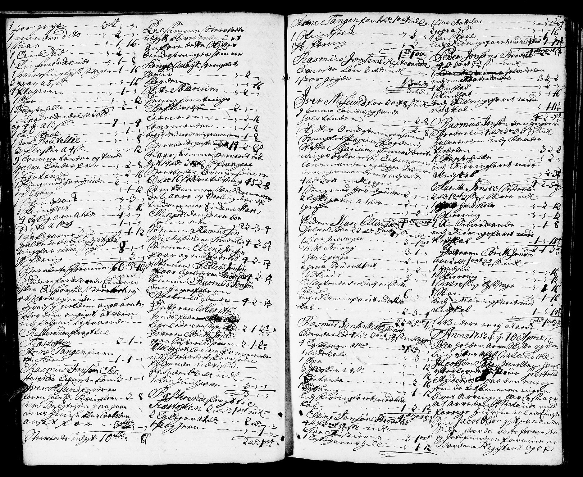 Romsdal sorenskriveri, SAT/A-4149/1/3/3A/L0008: Skifteprotokoll, 1752-1761, p. 50b-51a