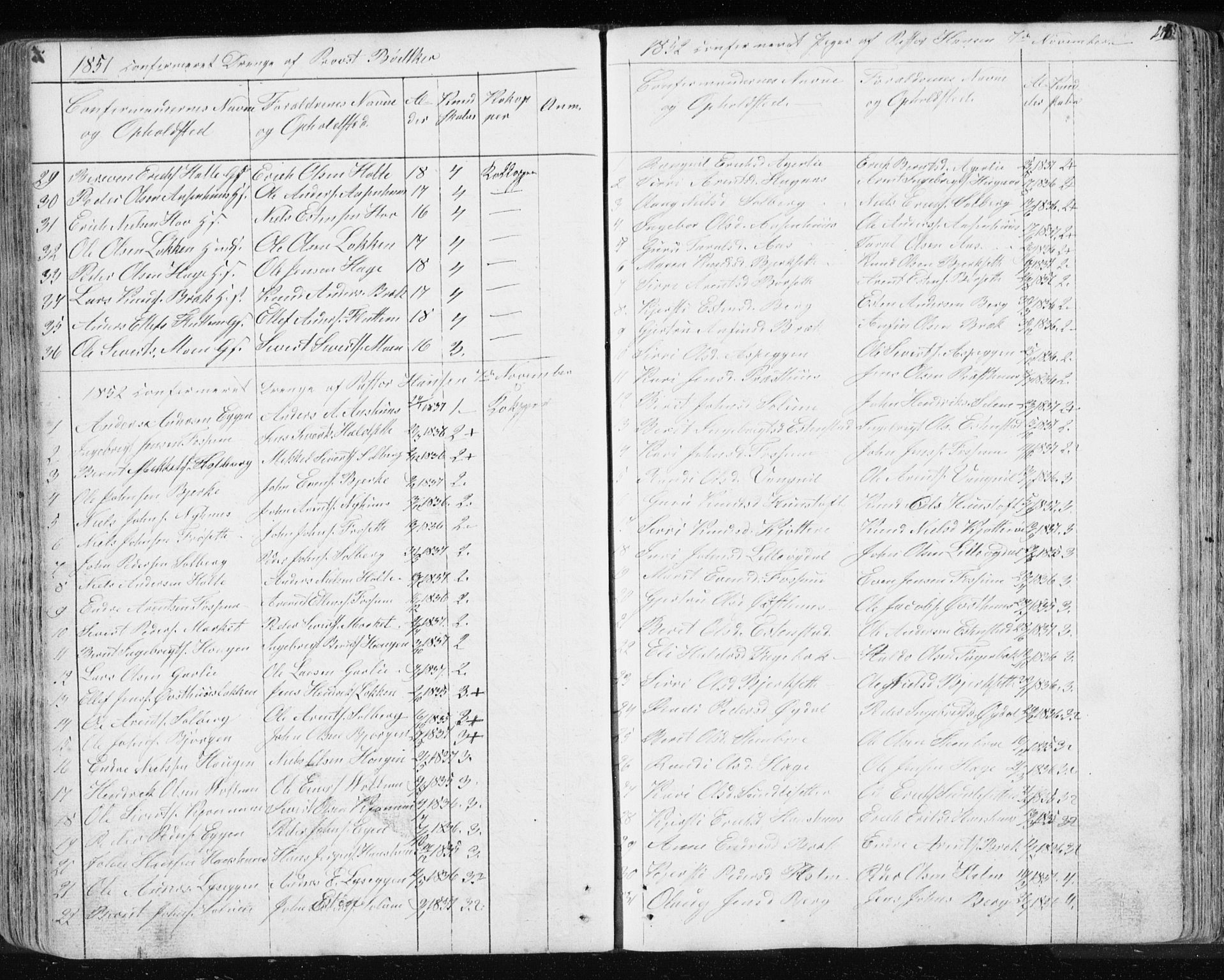 Ministerialprotokoller, klokkerbøker og fødselsregistre - Sør-Trøndelag, SAT/A-1456/689/L1043: Parish register (copy) no. 689C02, 1816-1892, p. 273