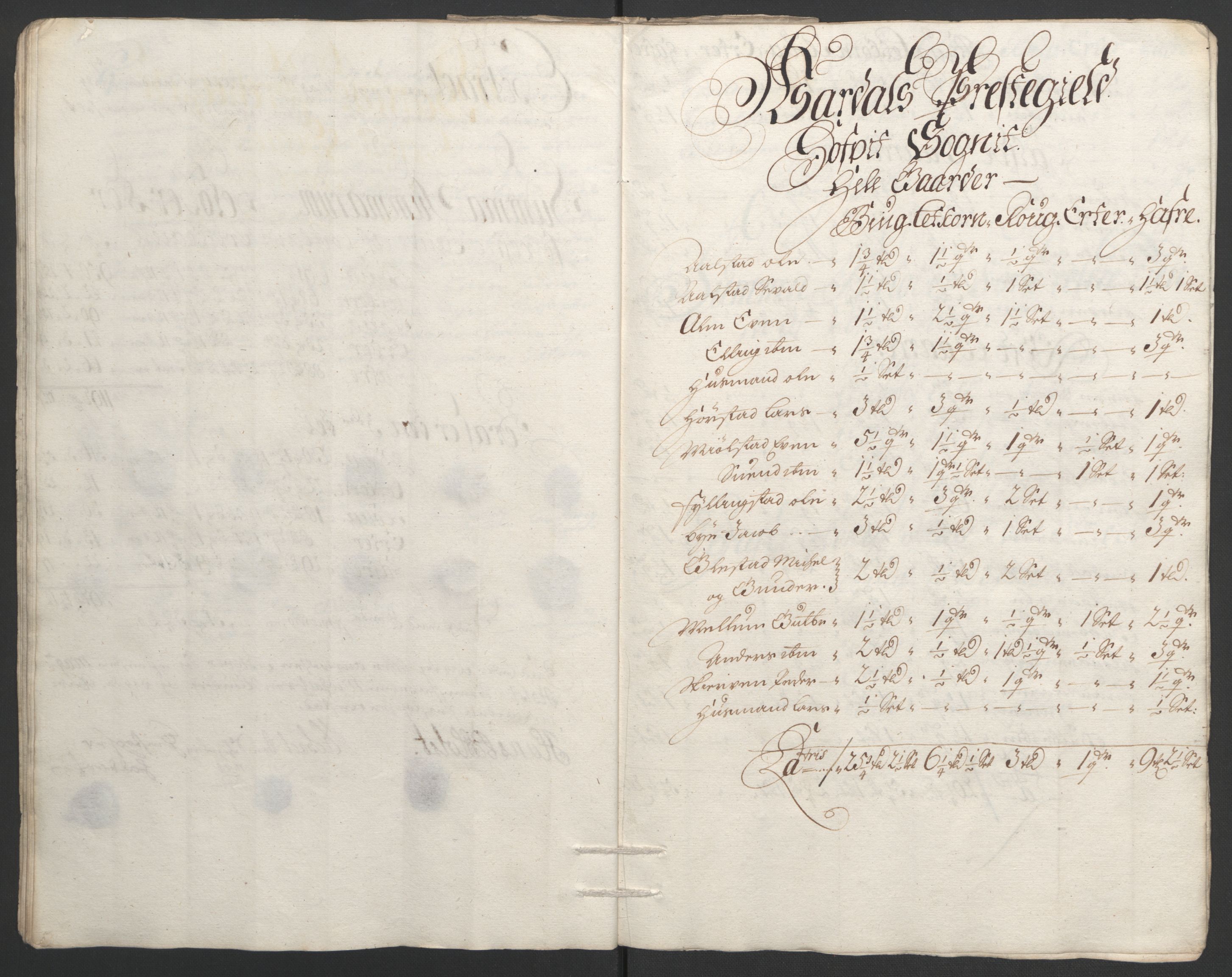 Rentekammeret inntil 1814, Reviderte regnskaper, Fogderegnskap, AV/RA-EA-4092/R18/L1292: Fogderegnskap Hadeland, Toten og Valdres, 1693-1694, p. 227