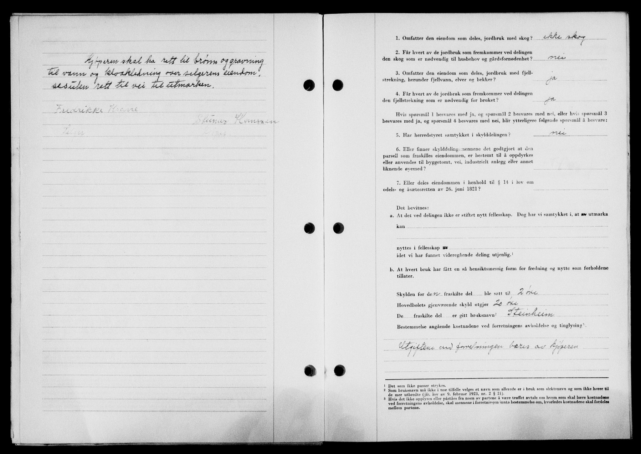 Lofoten sorenskriveri, SAT/A-0017/1/2/2C/L0024a: Mortgage book no. 24a, 1950-1950, Diary no: : 2962/1950