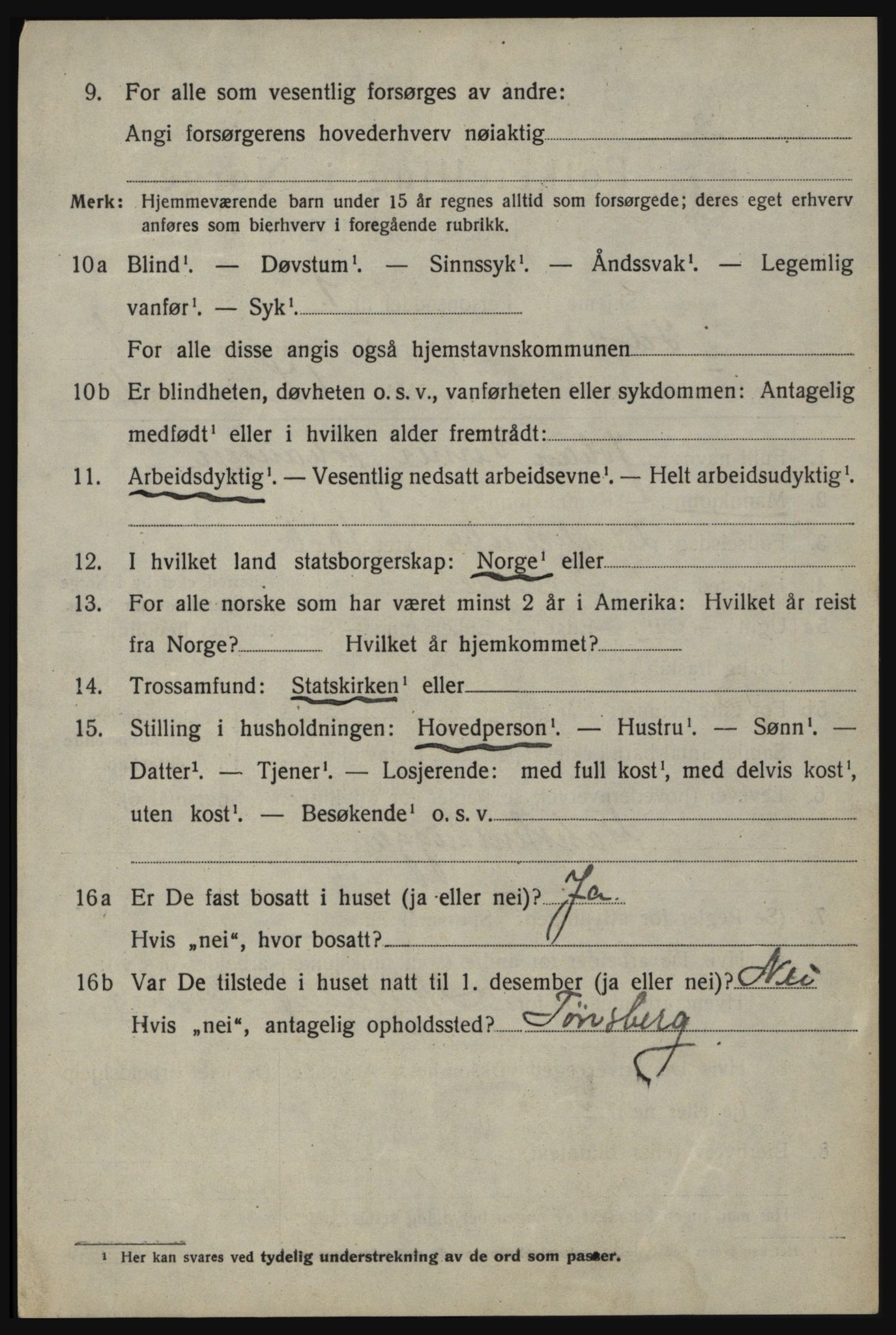 SAO, 1920 census for Idd, 1920, p. 8618