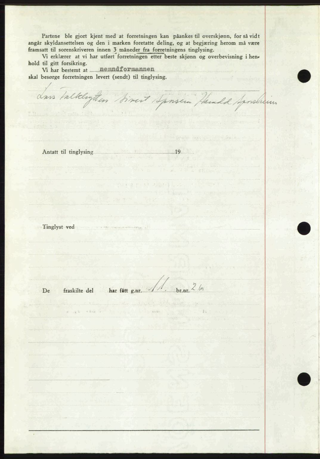 Romsdal sorenskriveri, AV/SAT-A-4149/1/2/2C: Mortgage book no. A32, 1950-1950, Diary no: : 267/1950