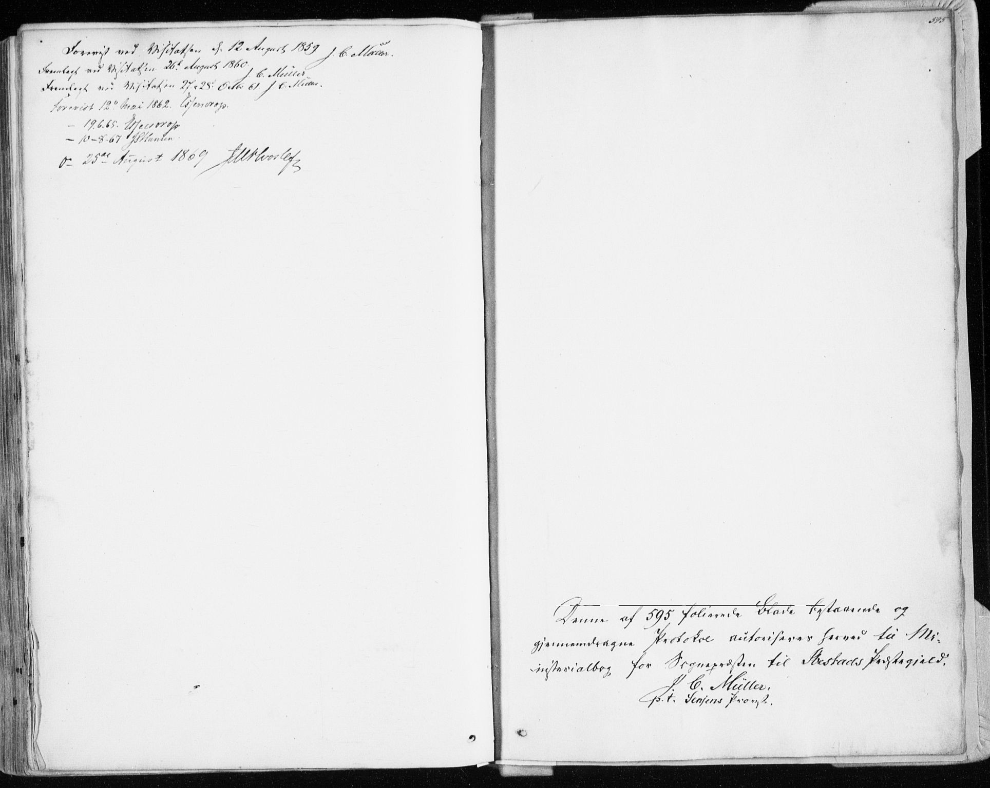 Ibestad sokneprestembete, SATØ/S-0077/H/Ha/Haa/L0009kirke: Parish register (official) no. 9, 1859-1868, p. 595